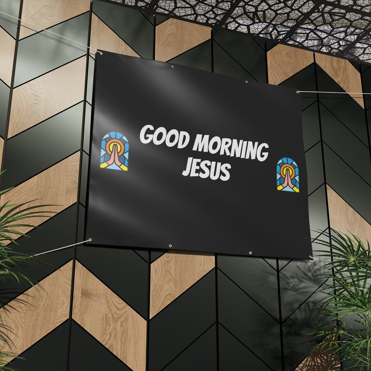 Matte Banner - BLACK