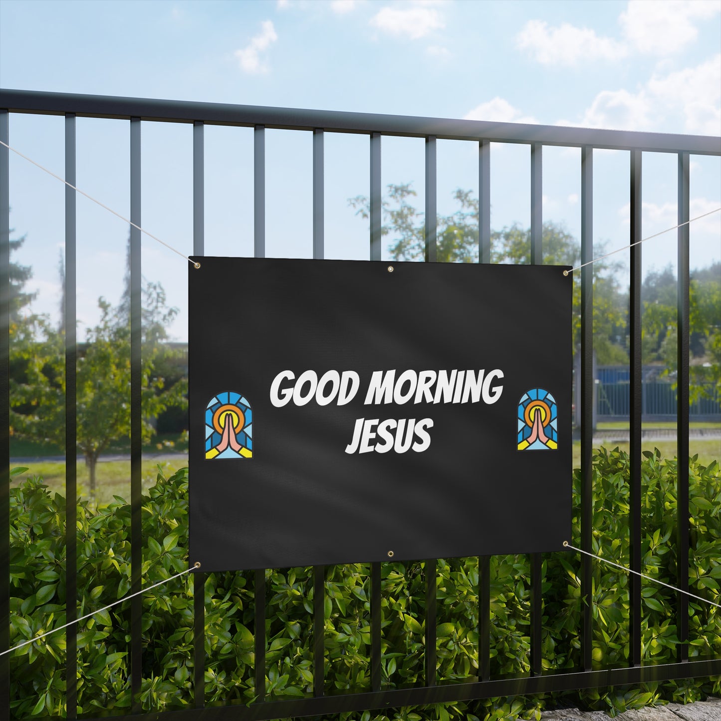 Matte Banner - BLACK