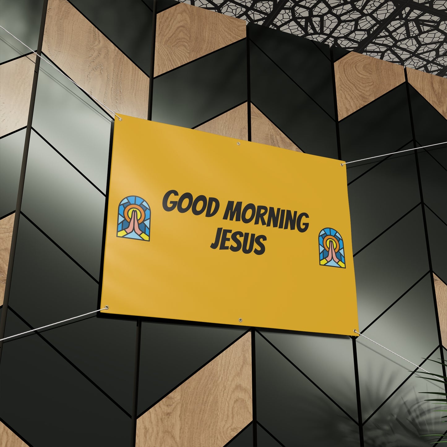 Matte Banner - YELLOW