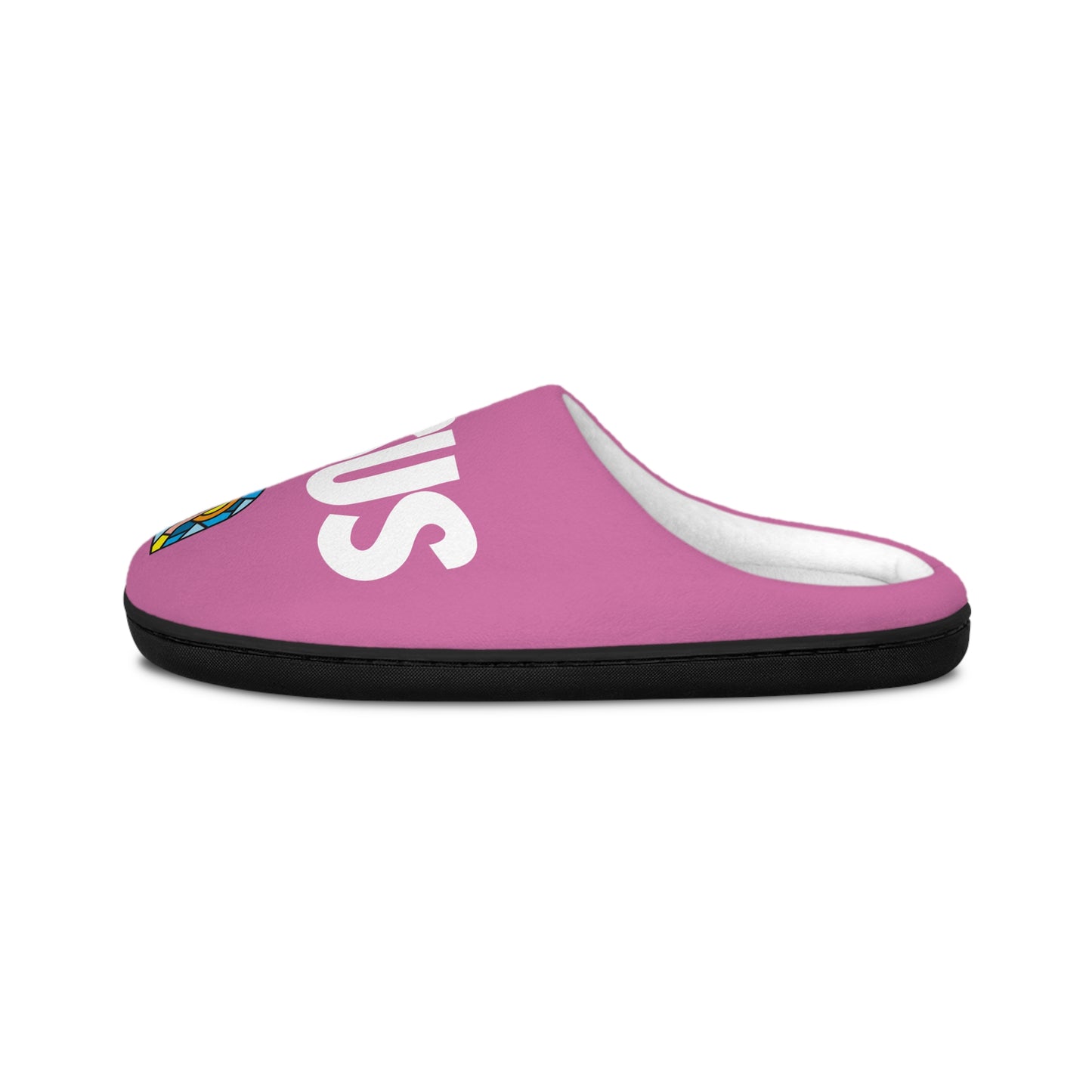 Men's Indoor Slippers - GOOD MORNING JESUS - PINK