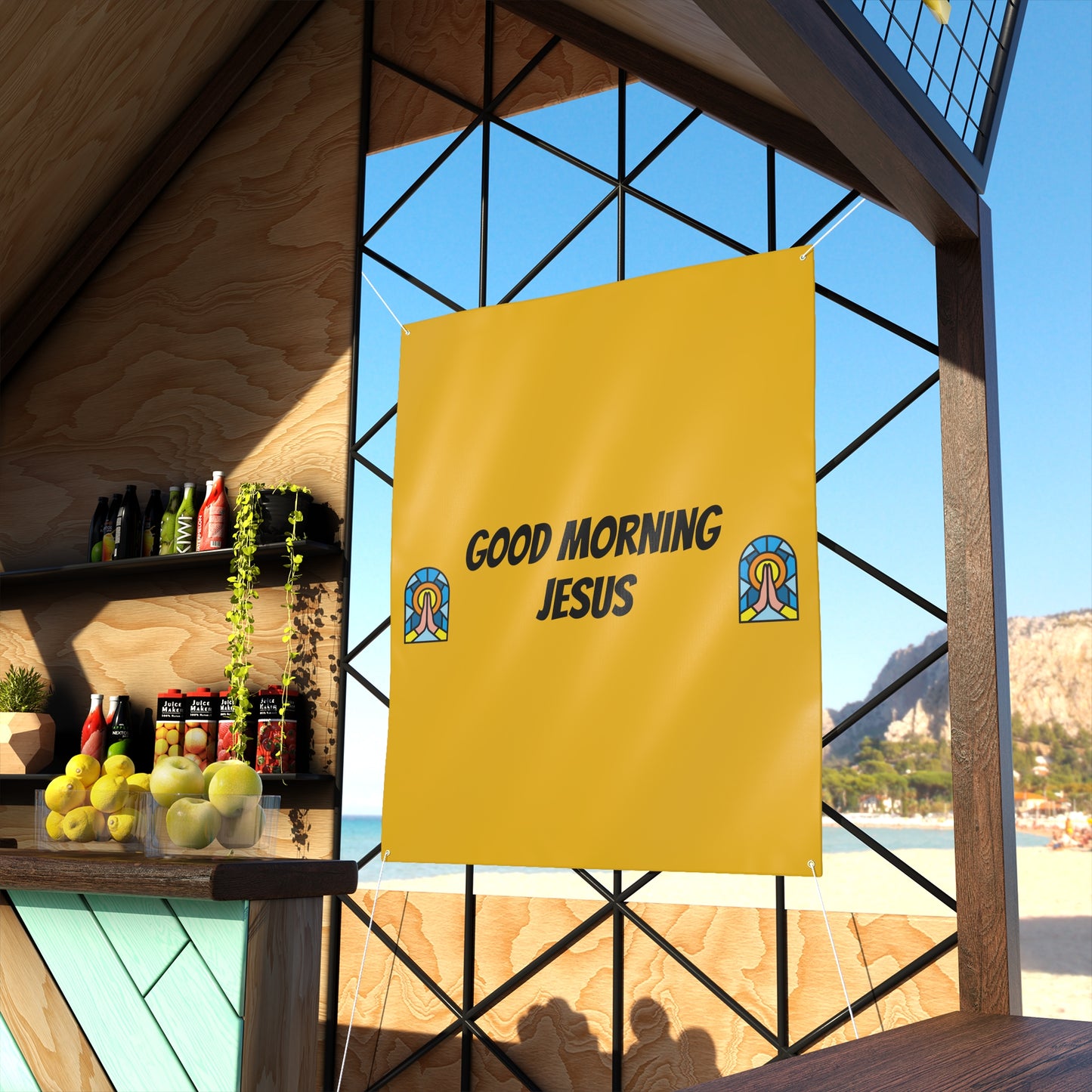 Matte Banner - YELLOW
