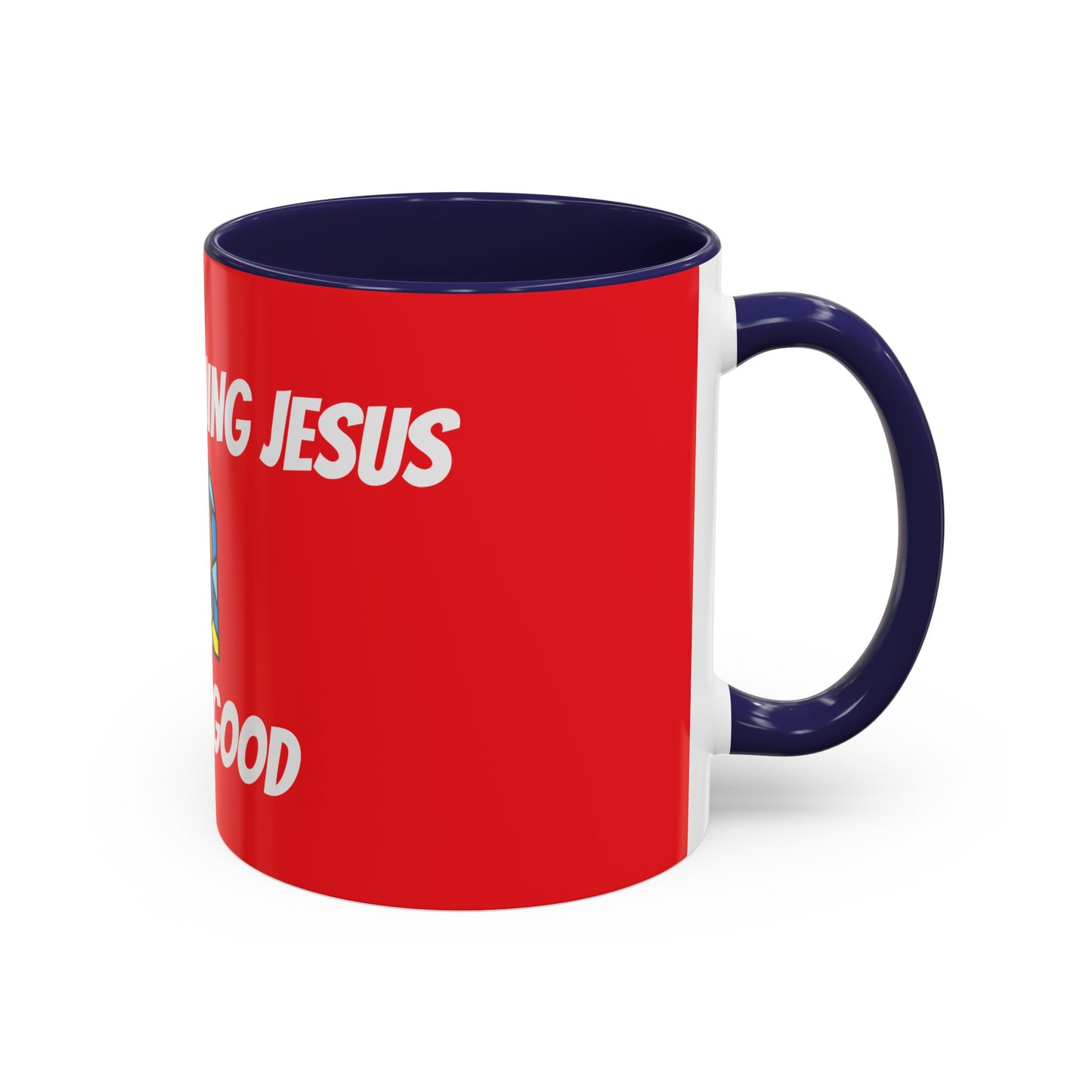 Accent Coffee Mug (11, 15oz) - RED