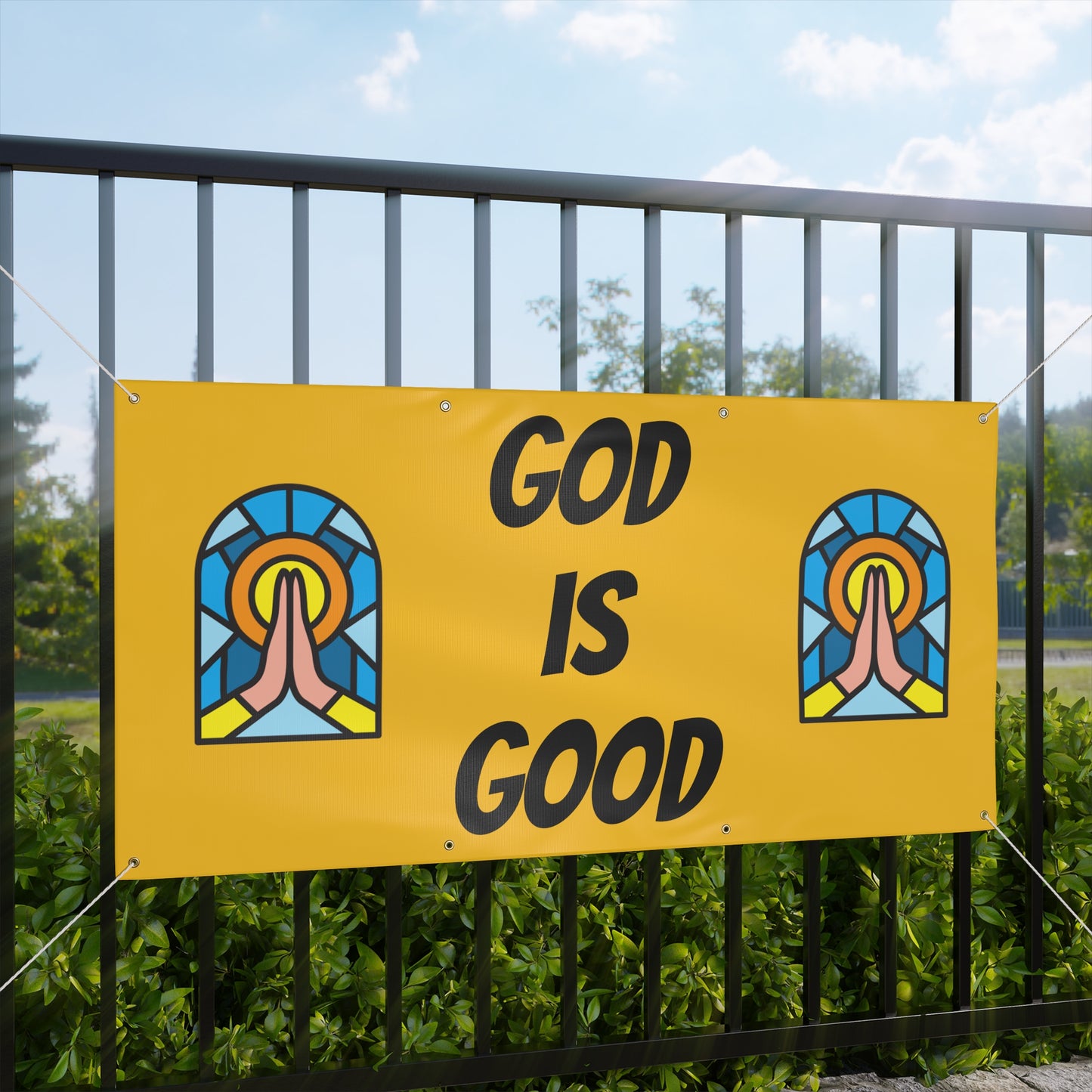 Matte Banner - YELLOW