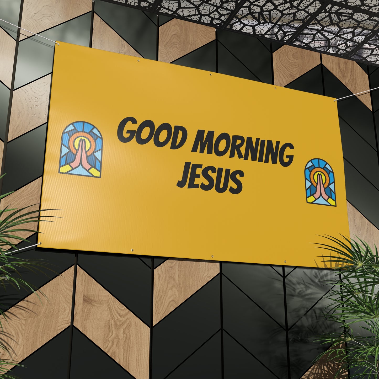 Matte Banner - YELLOW