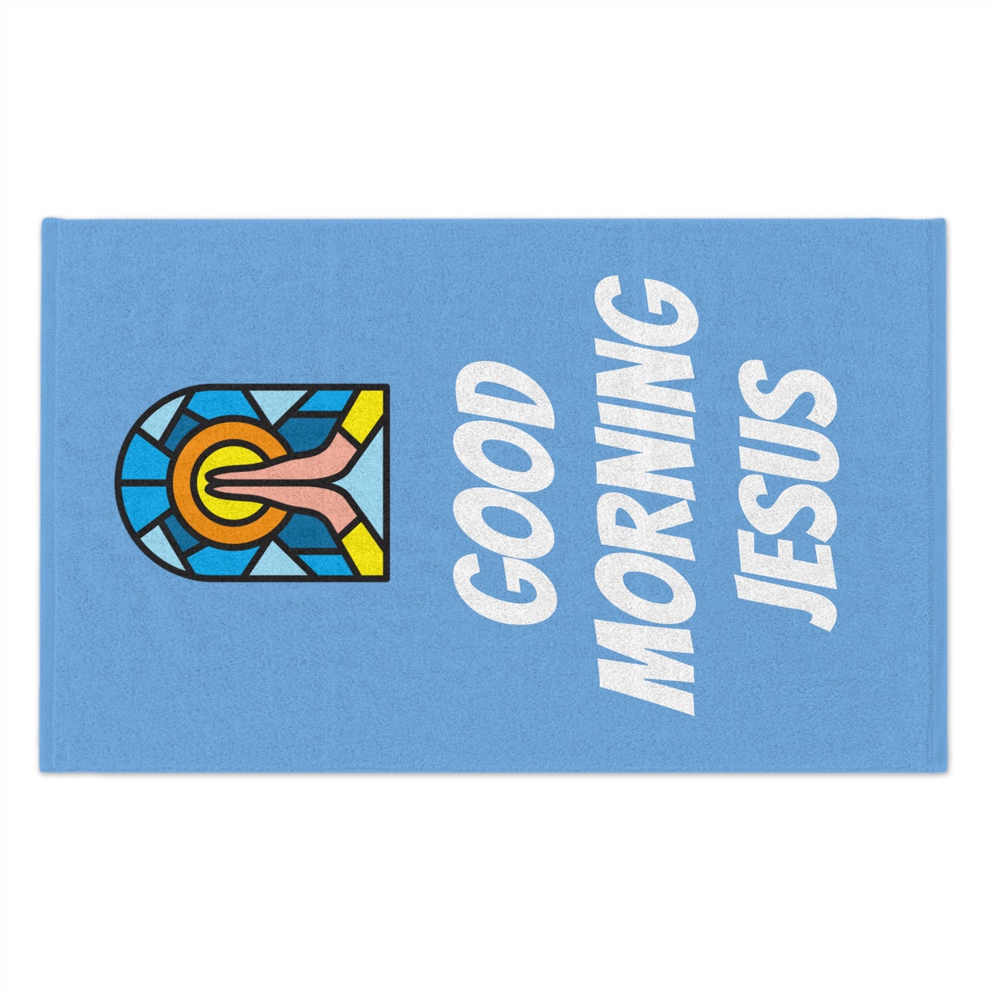 Rally Towel, 11x18 - BABY BLUE