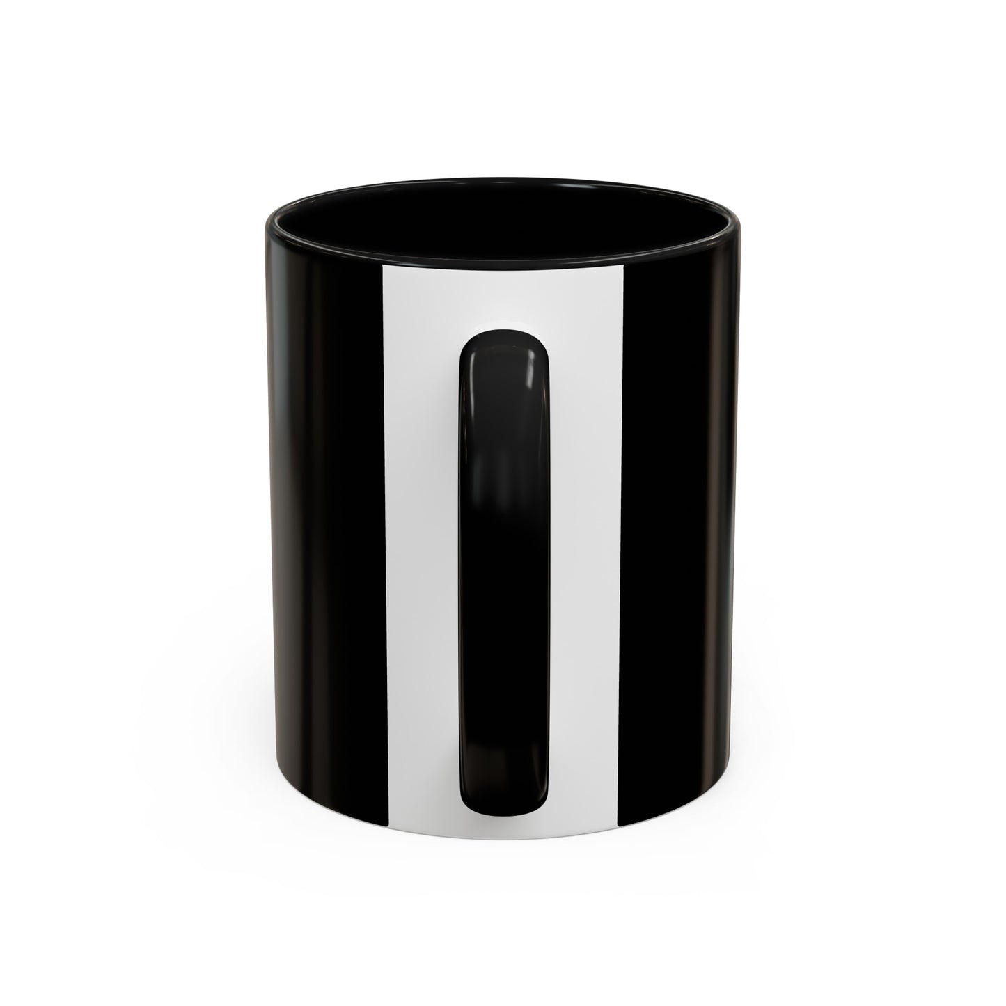 Accent Coffee Mug (11, 15oz) - BLACK