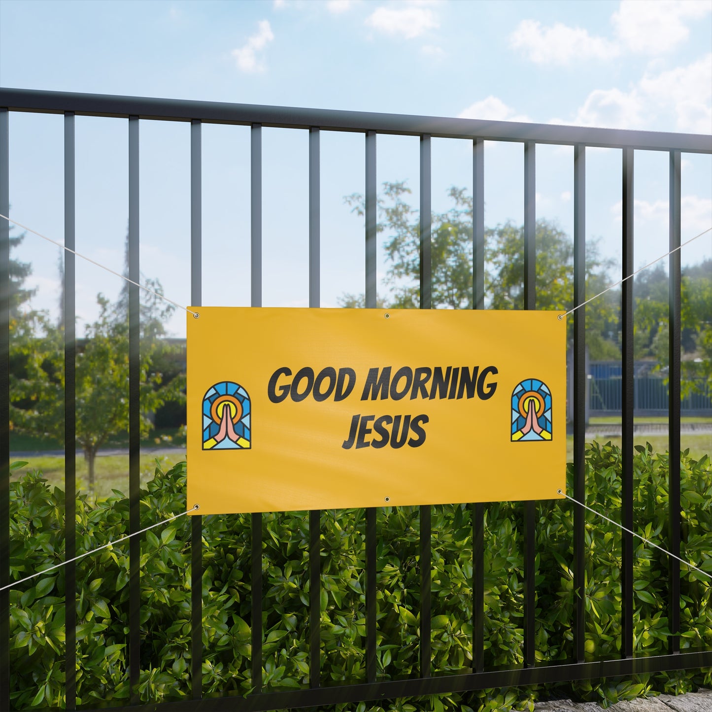 Matte Banner - YELLOW