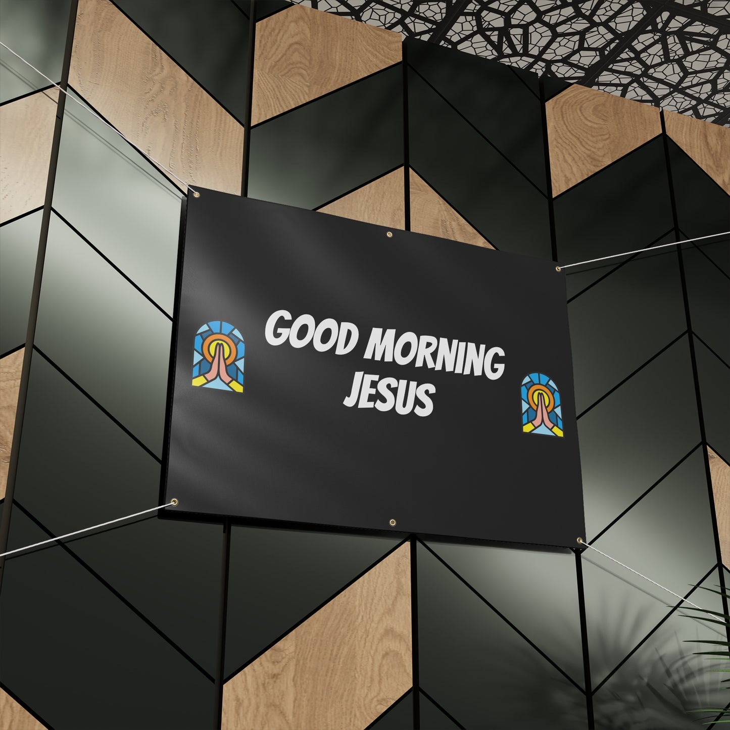 Matte Banner - BLACK