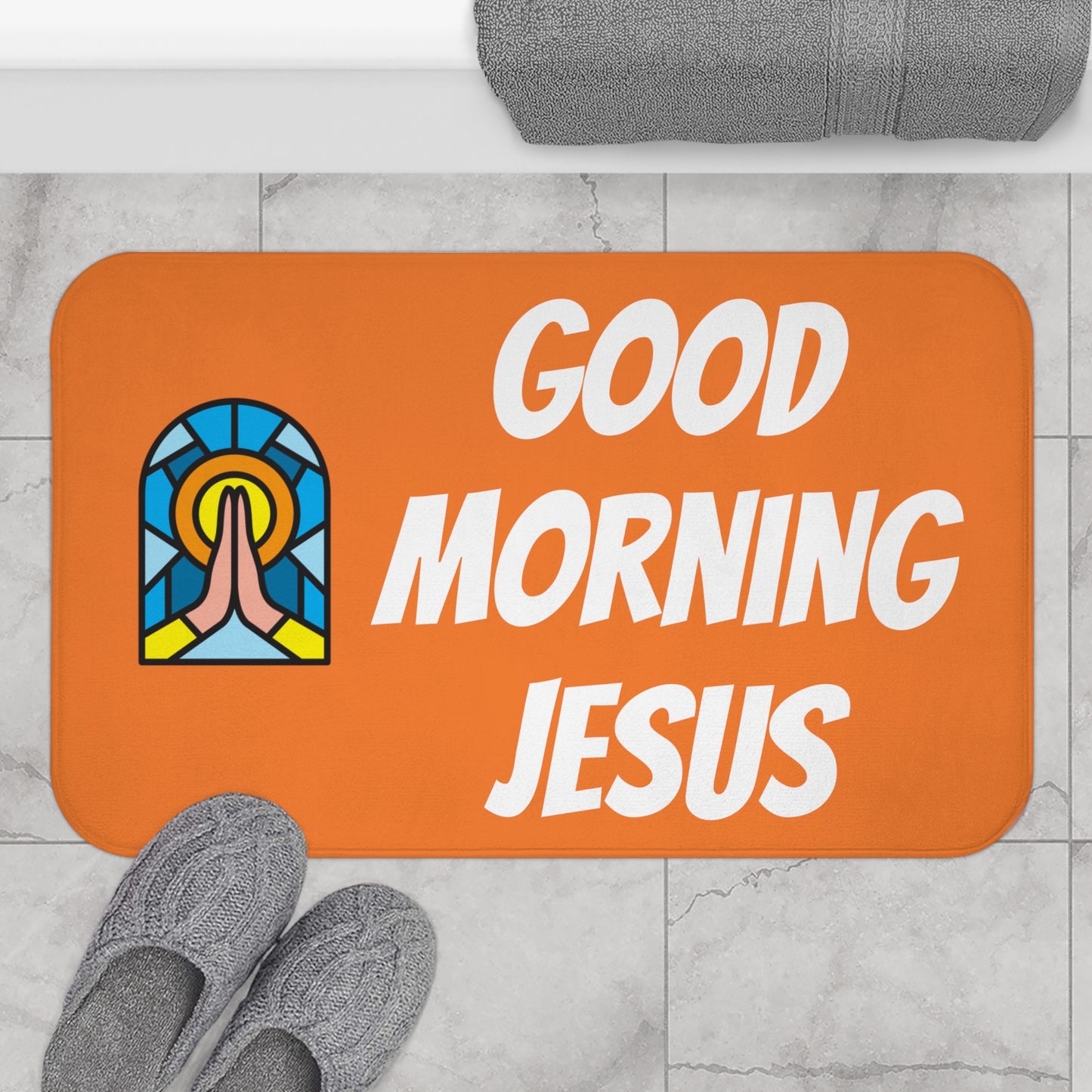 Bath Mat - Orange