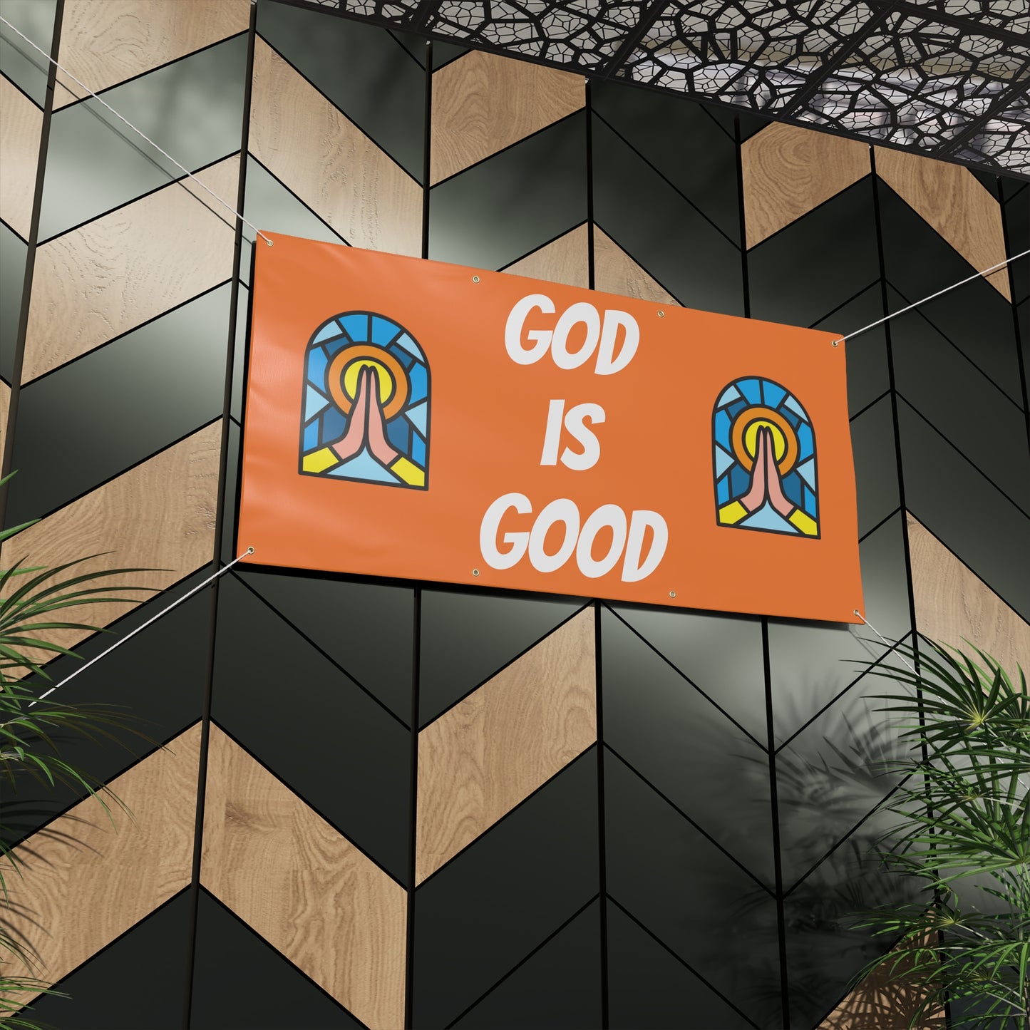Matte Banner - ORANGE