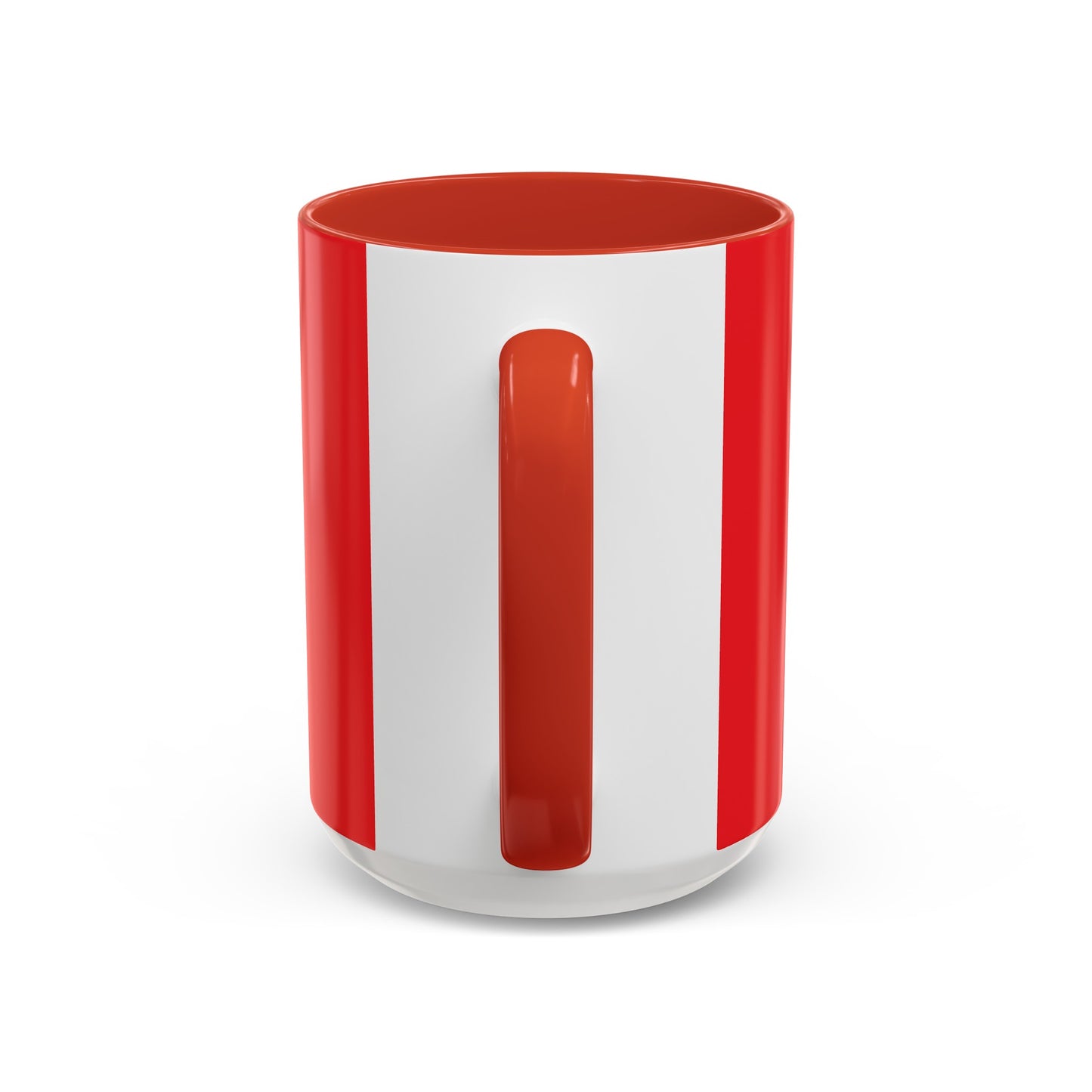 Accent Coffee Mug (11, 15oz) - RED