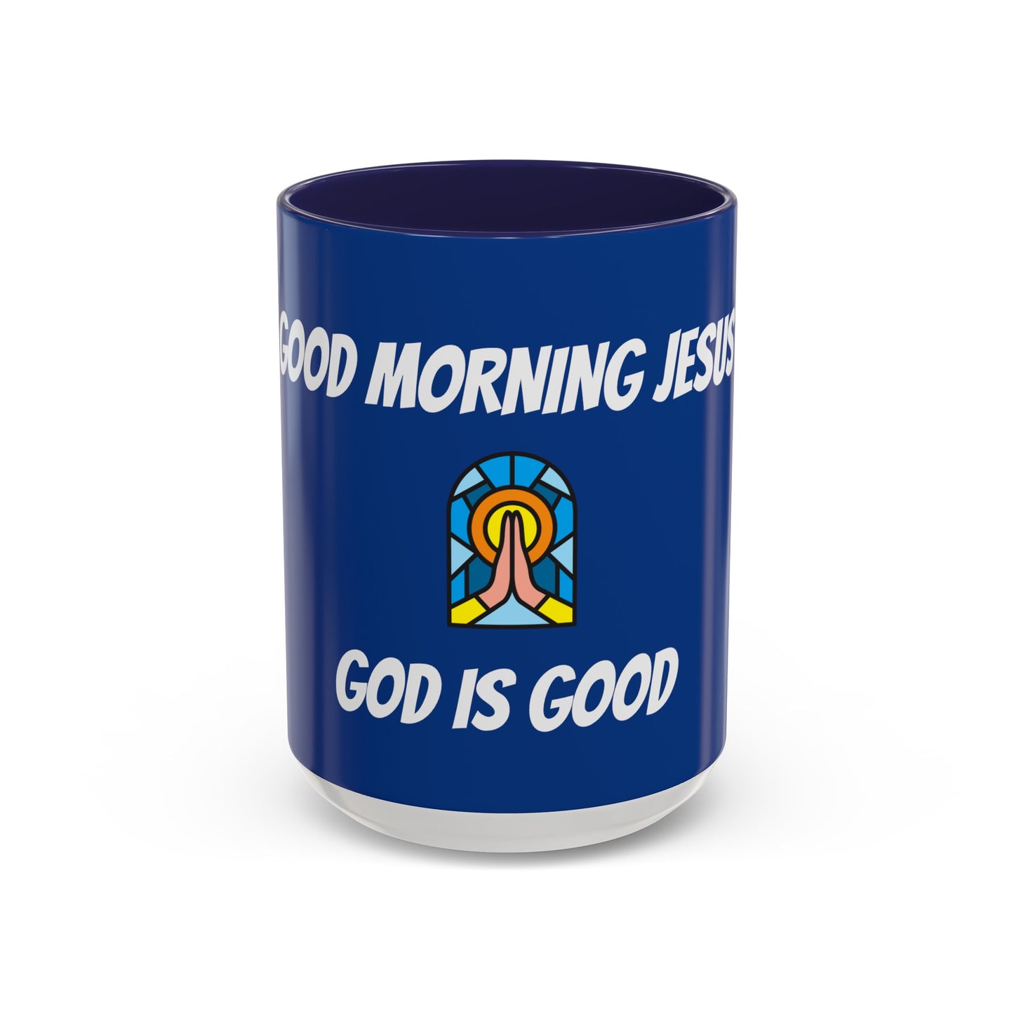 Accent Coffee Mug (11, 15oz) - DARK BLUE