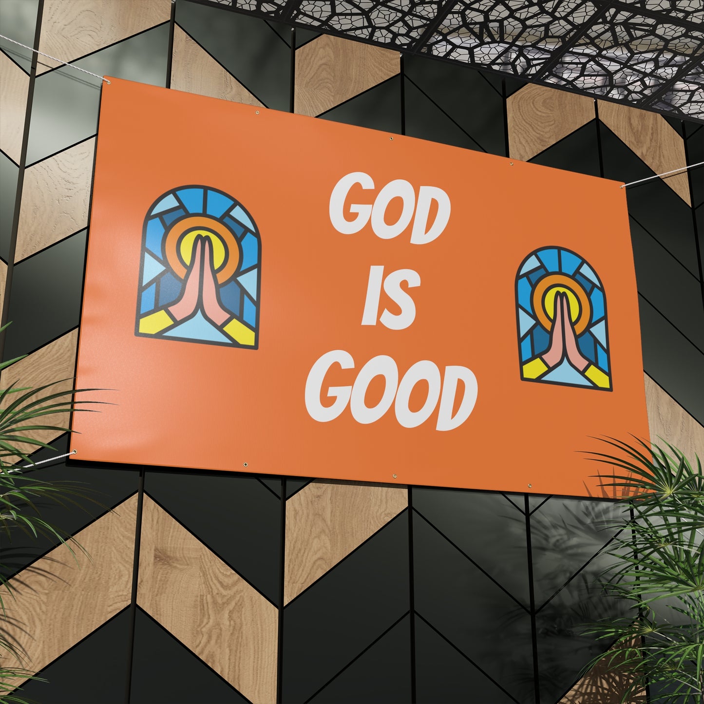 Matte Banner - ORANGE