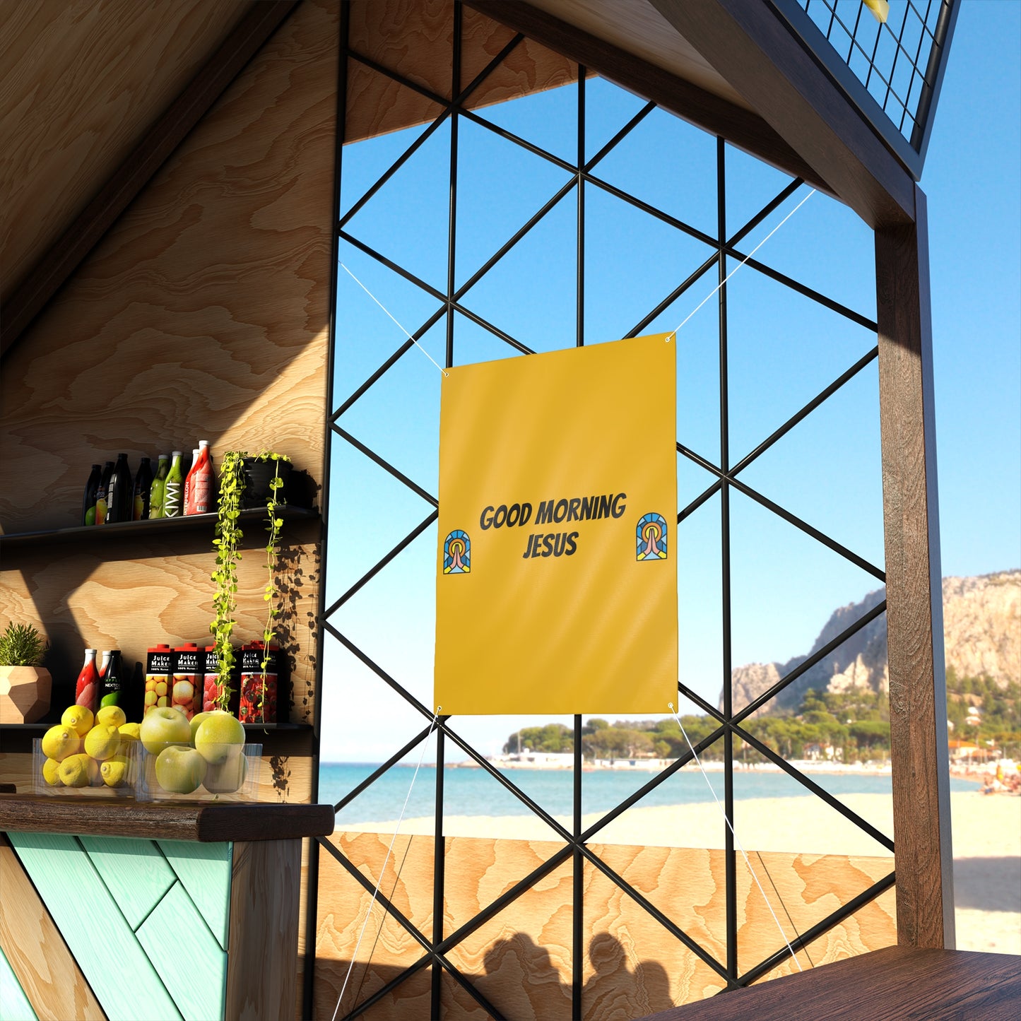 Matte Banner - YELLOW