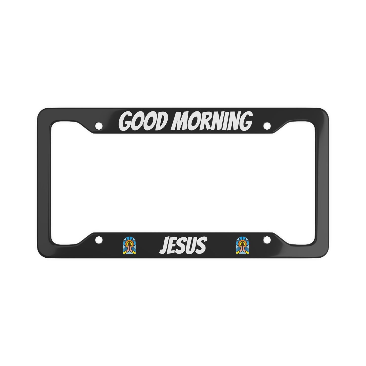 License Plate Frame - BLACK