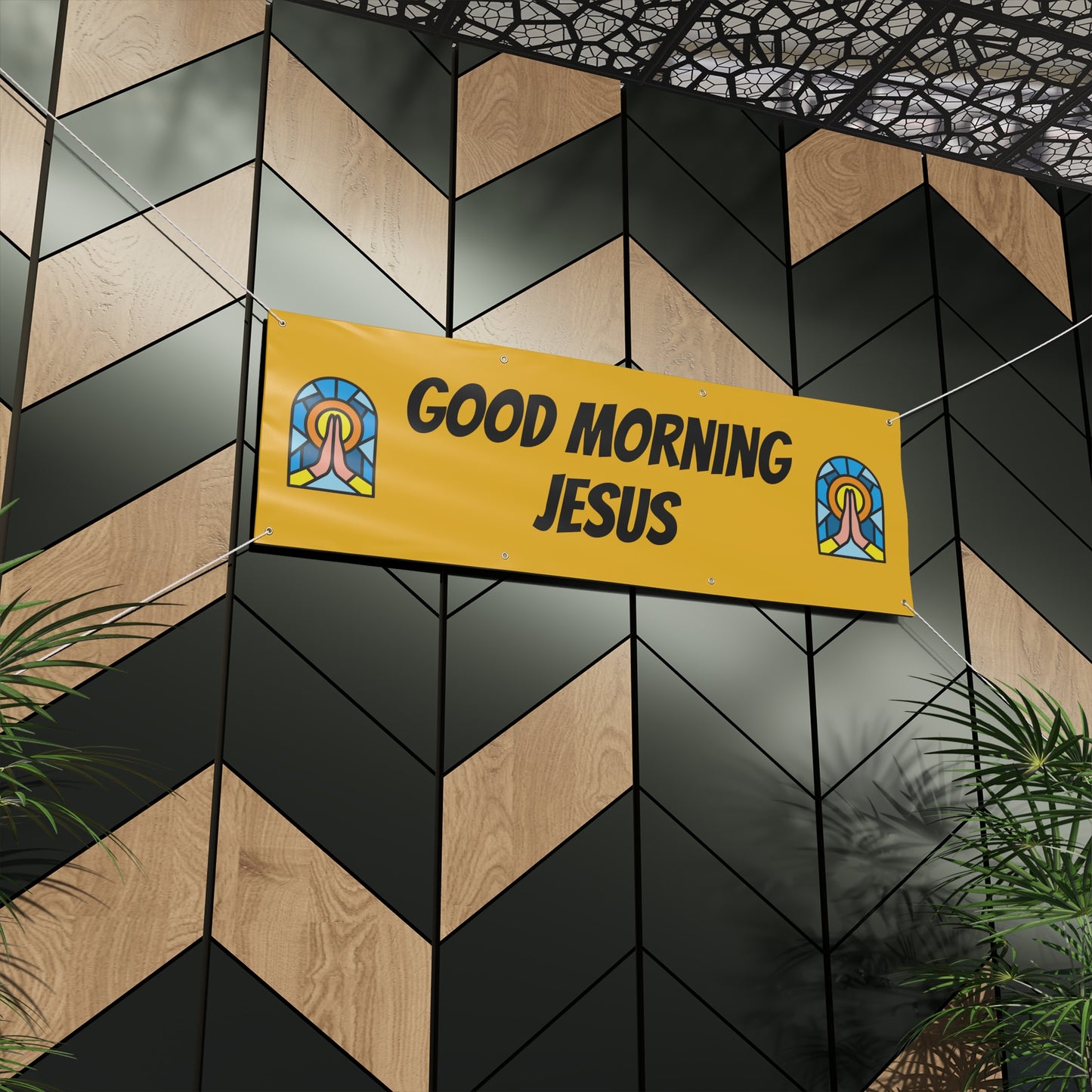 Matte Banner - YELLOW