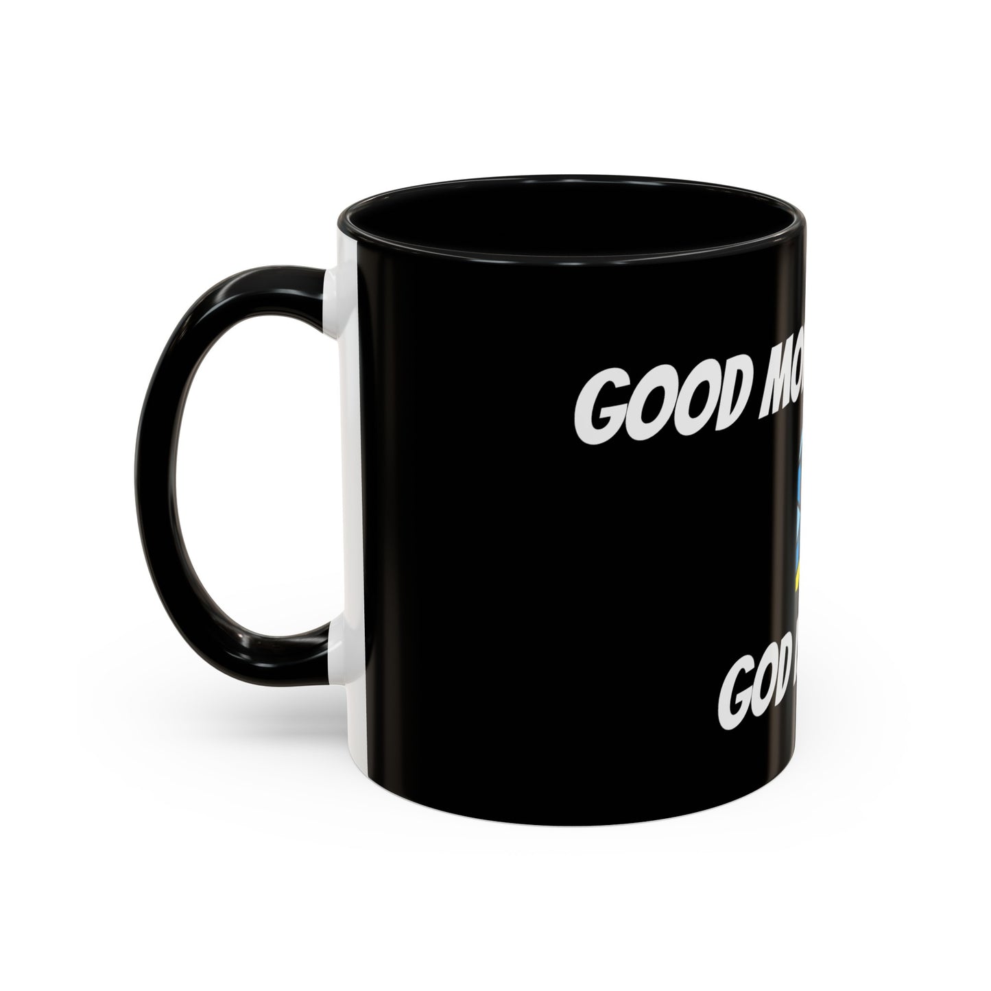 Accent Coffee Mug (11, 15oz) - BLACK