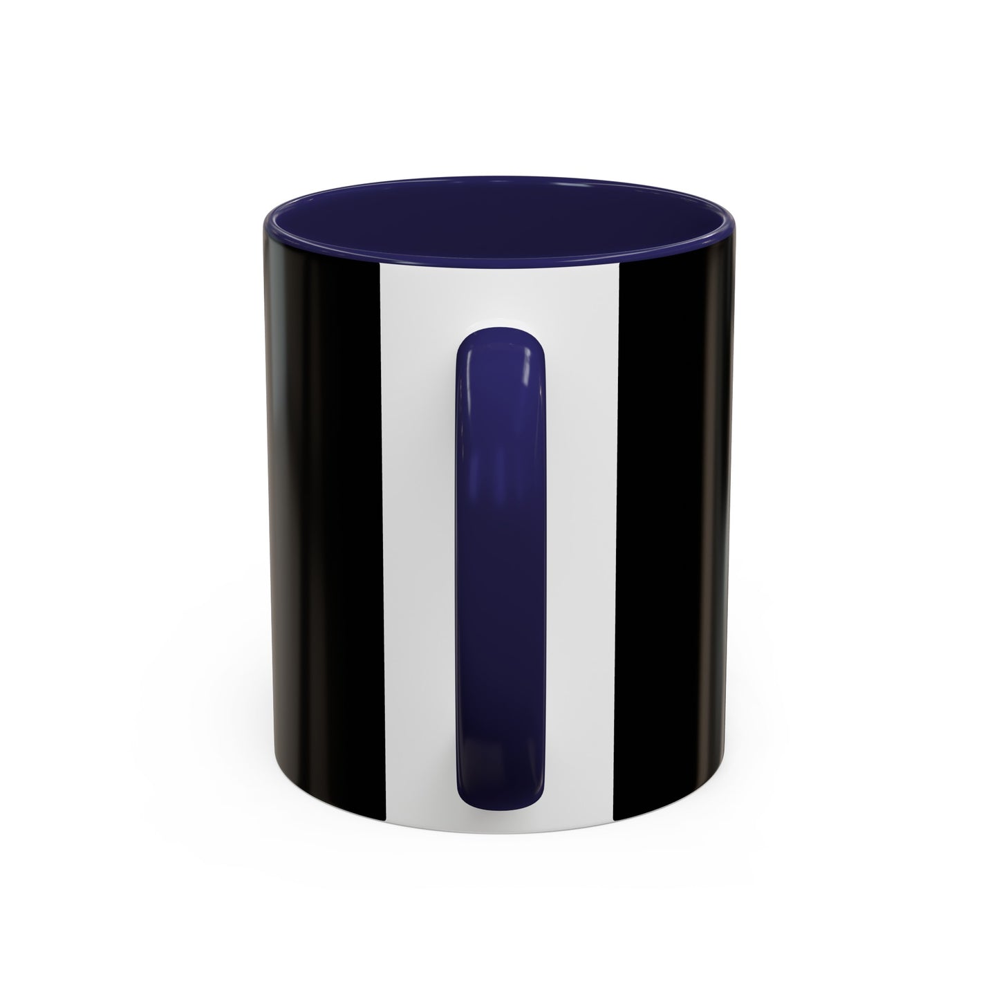 Accent Coffee Mug (11, 15oz) - BLACK
