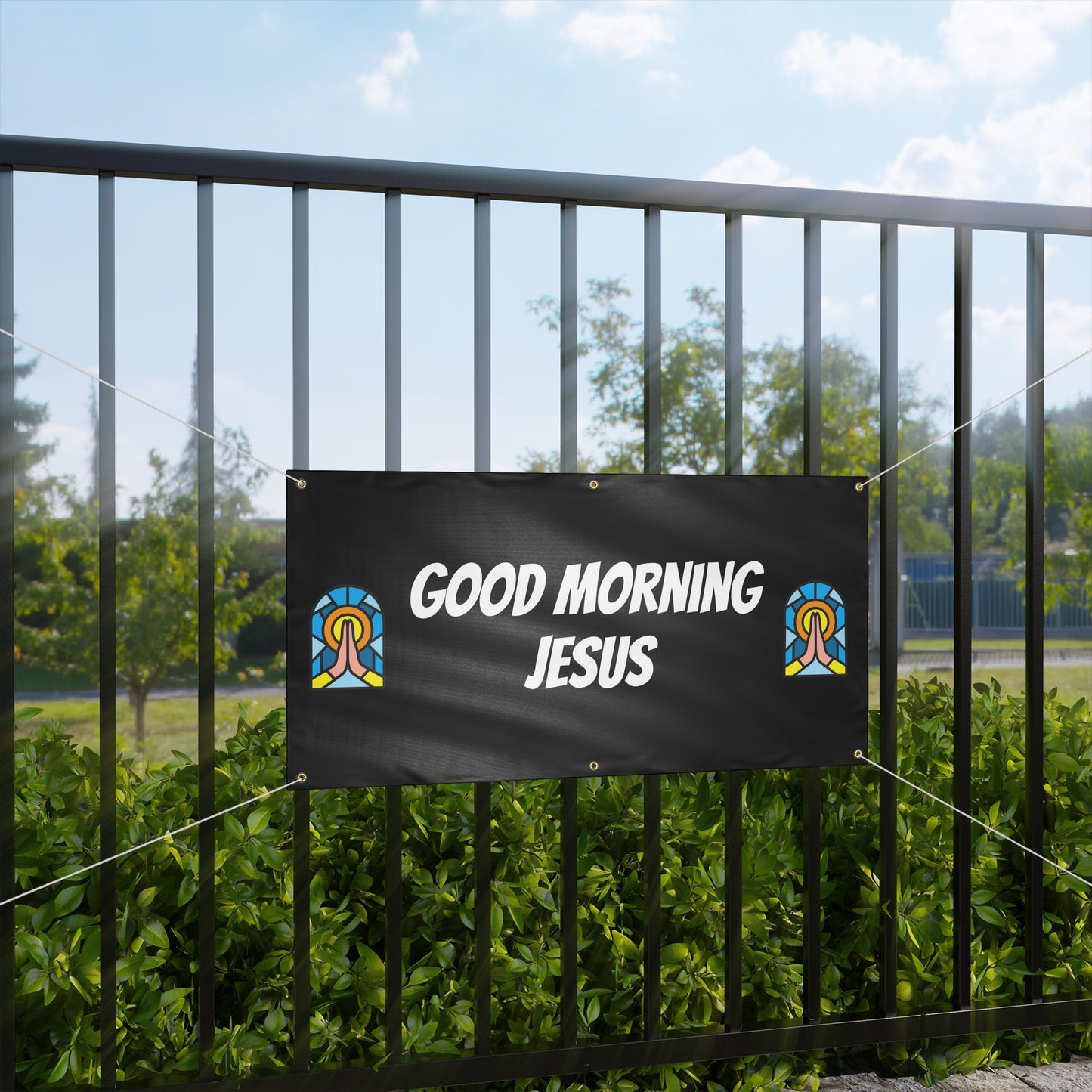 Matte Banner - BLACK