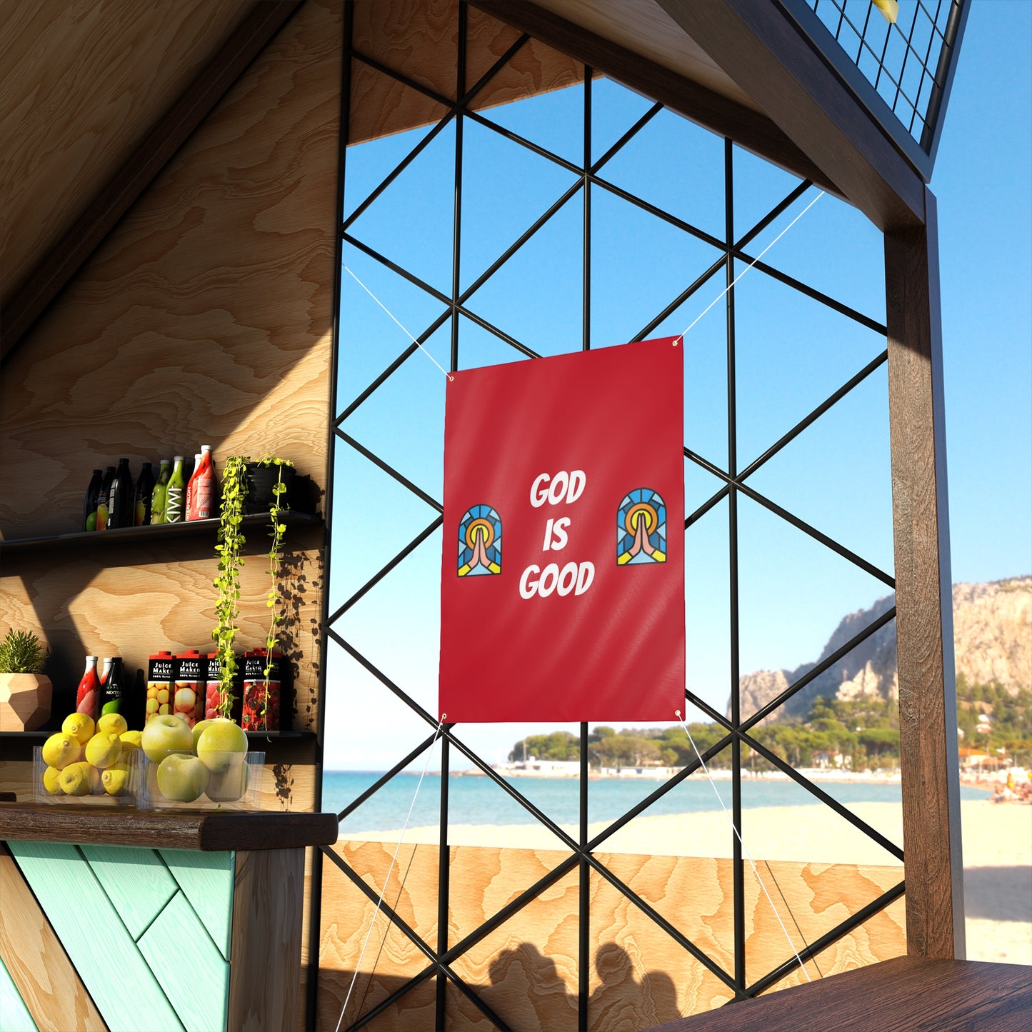 Matte Banner - RED