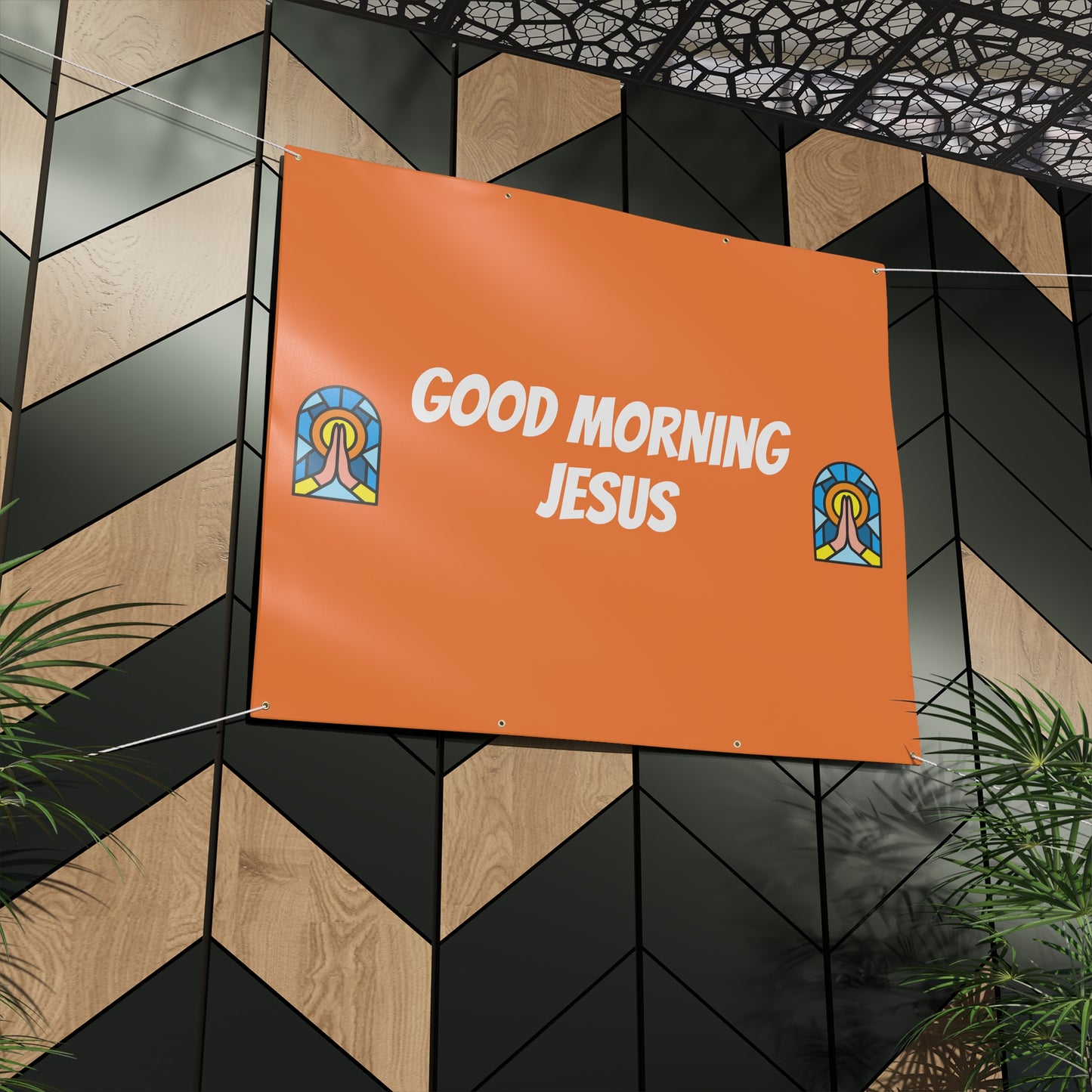 Matte Banner - ORANGE