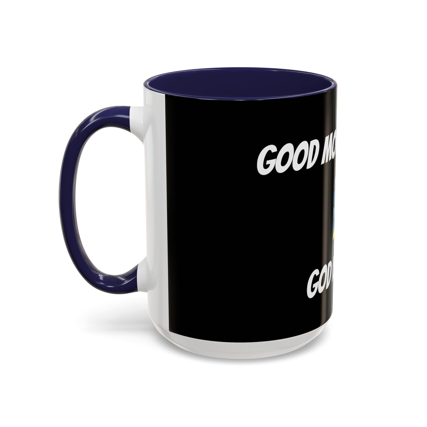 Accent Coffee Mug (11, 15oz) - BLACK