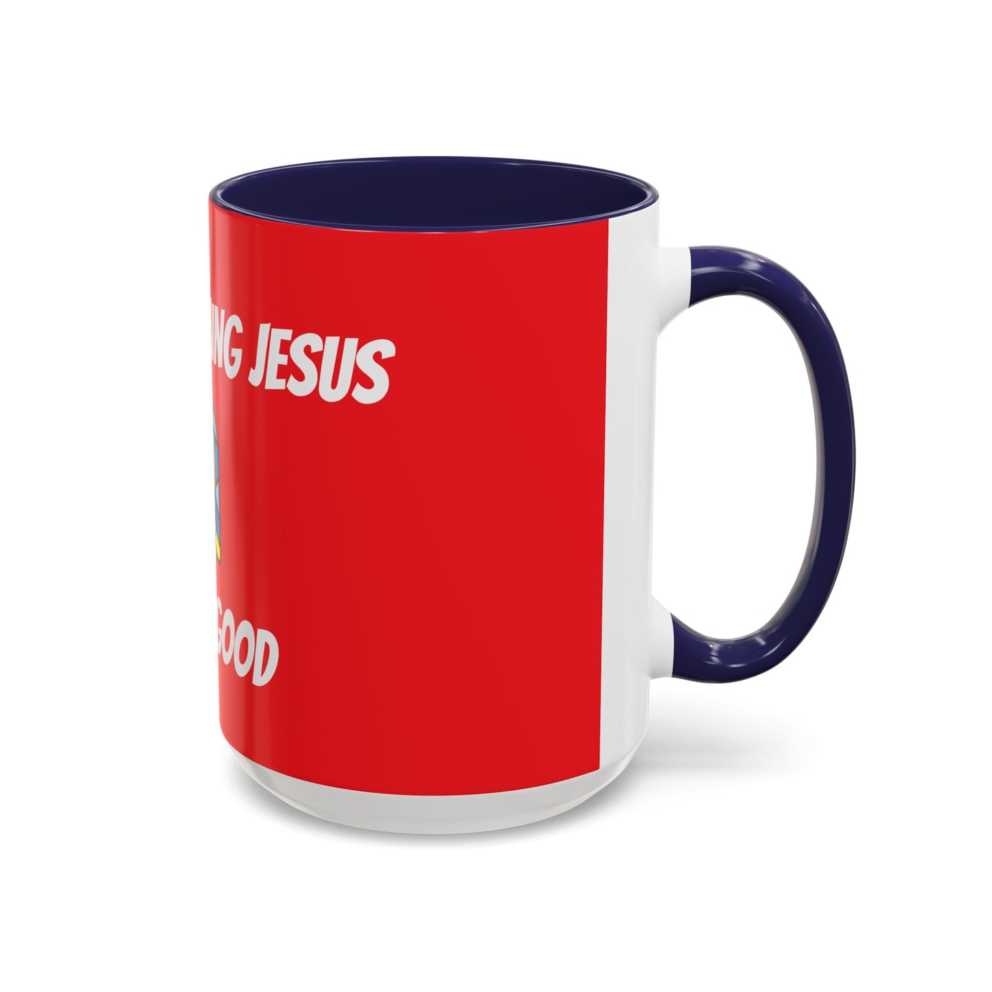 Accent Coffee Mug (11, 15oz) - RED