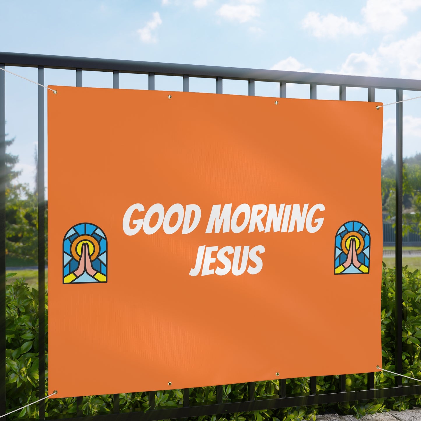Matte Banner - ORANGE