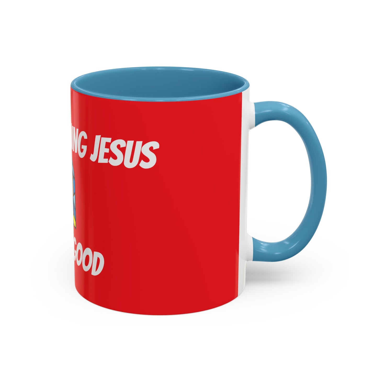 Accent Coffee Mug (11, 15oz) - RED