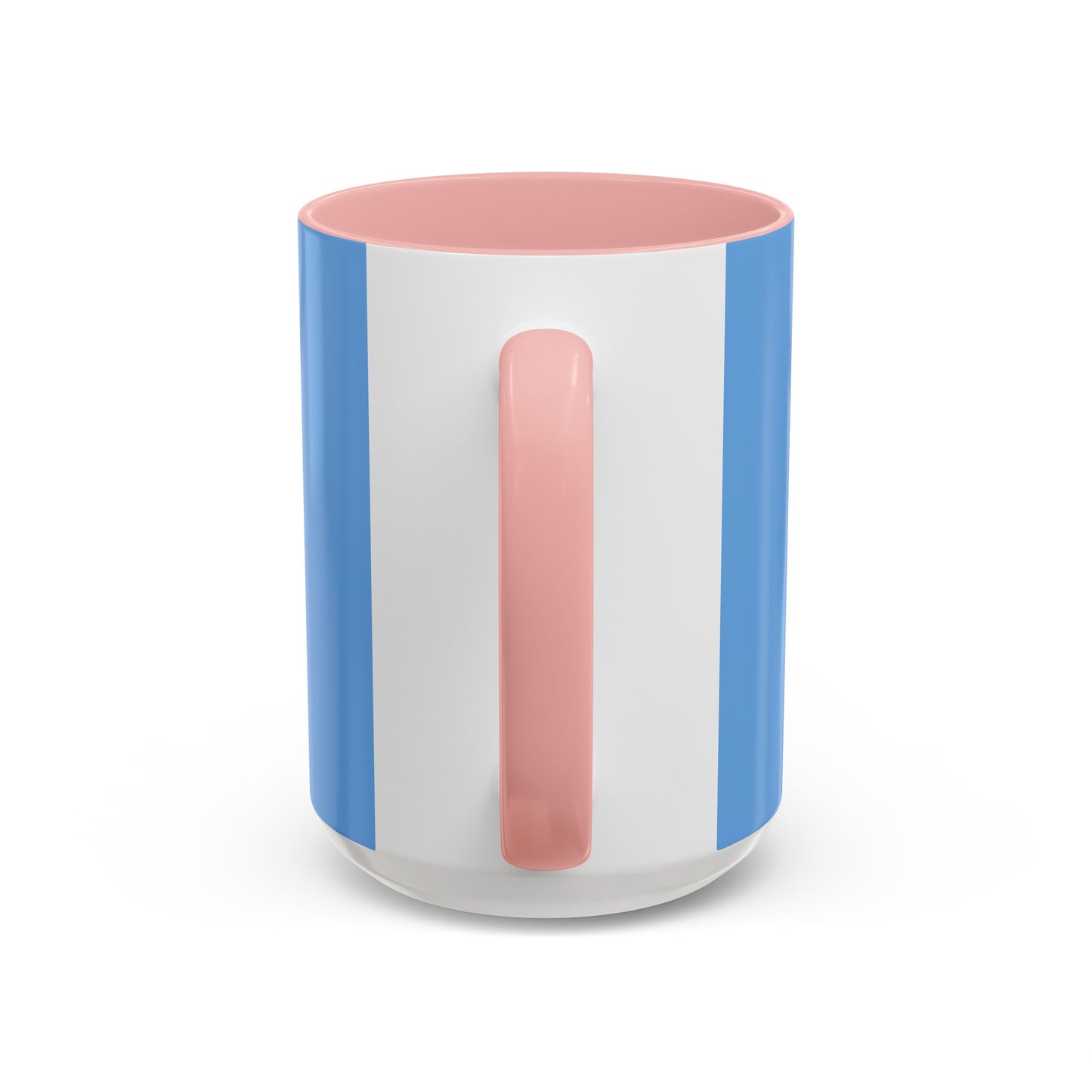 Accent Coffee Mug (11, 15oz) - BABY BLUE