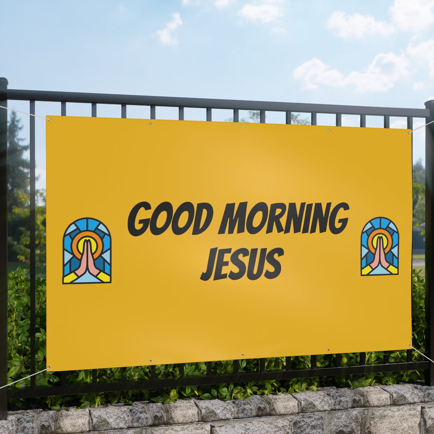 Matte Banner - YELLOW