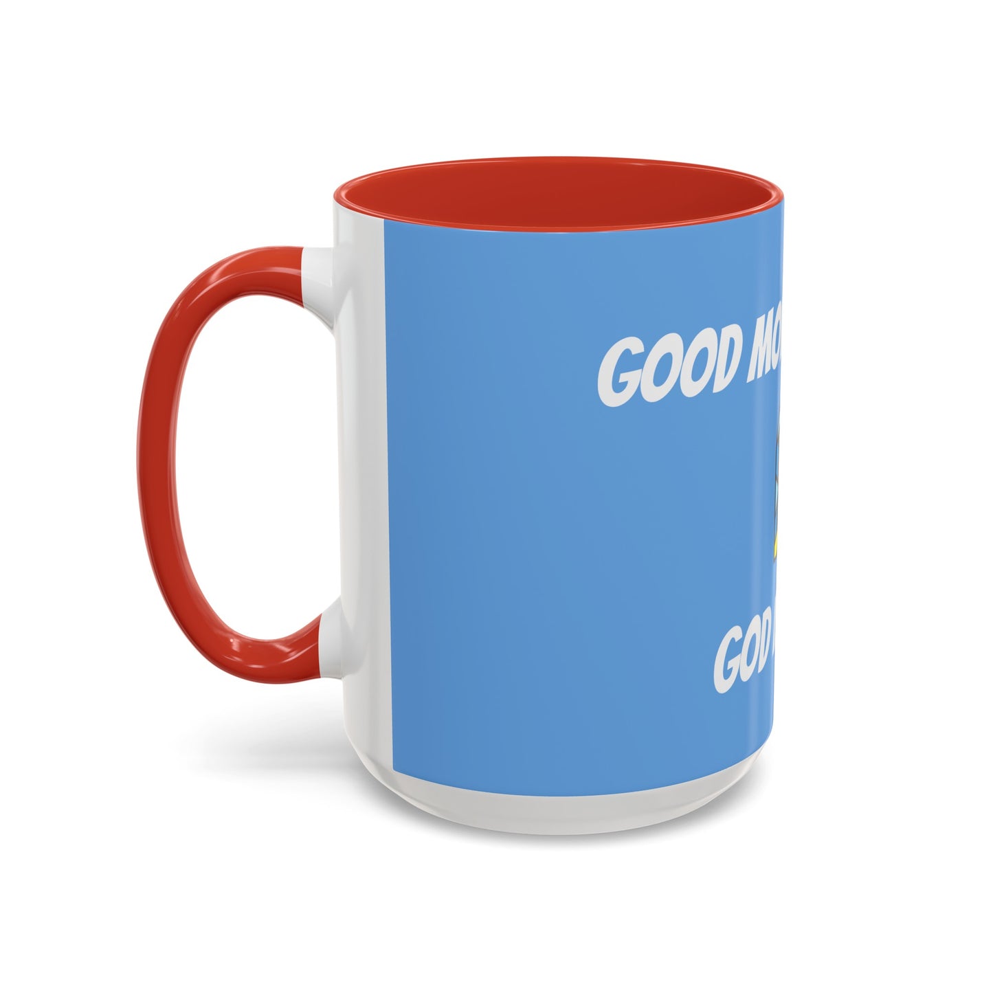 Accent Coffee Mug (11, 15oz) - BABY BLUE