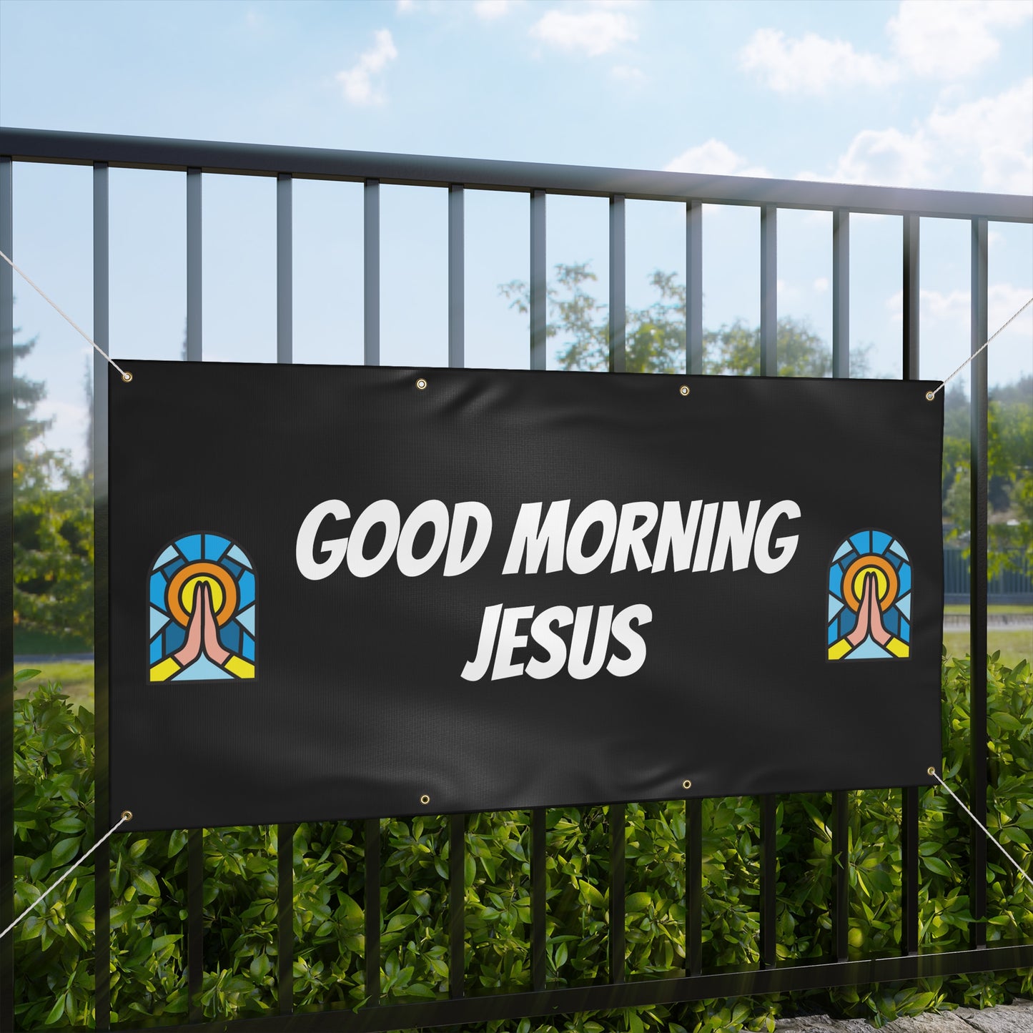 Matte Banner - BLACK