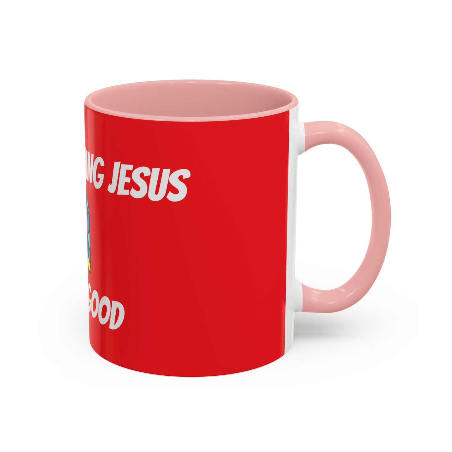 Accent Coffee Mug (11, 15oz) - RED