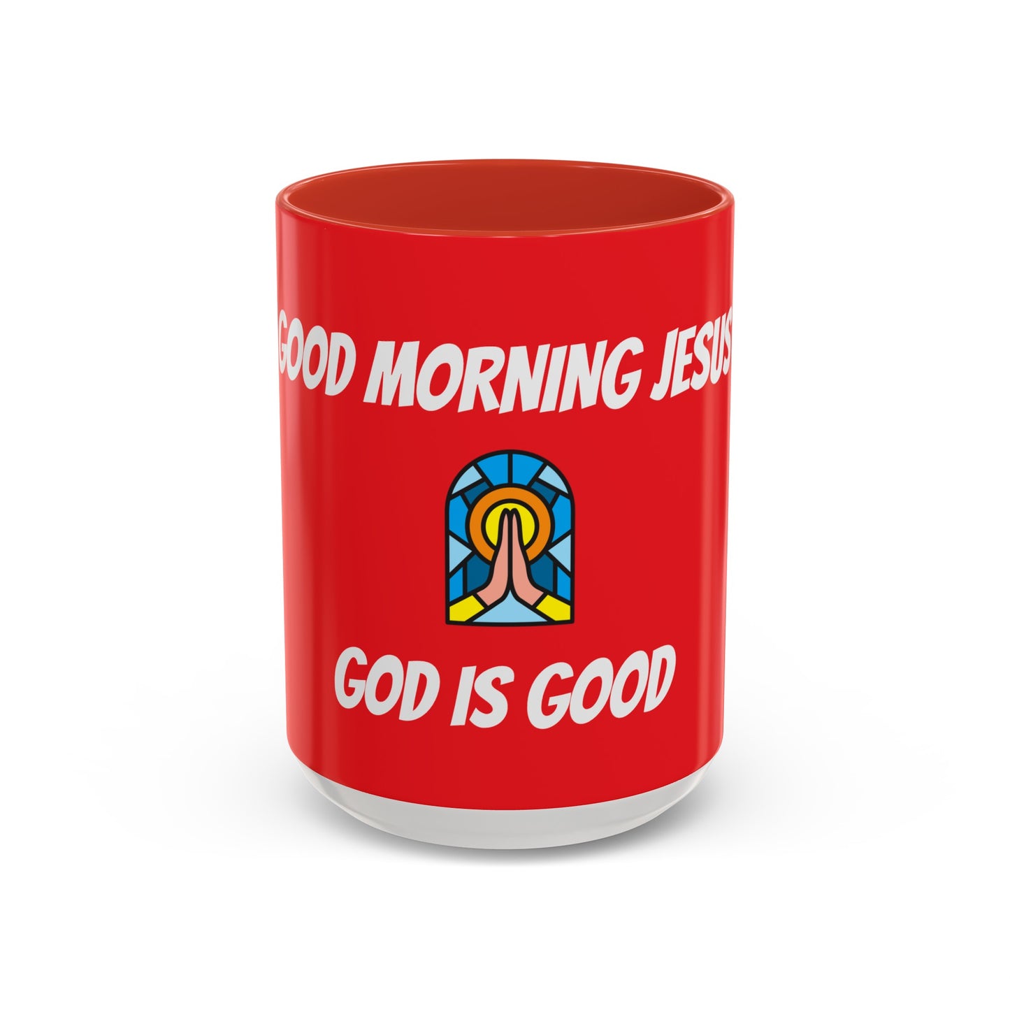 Accent Coffee Mug (11, 15oz) - RED