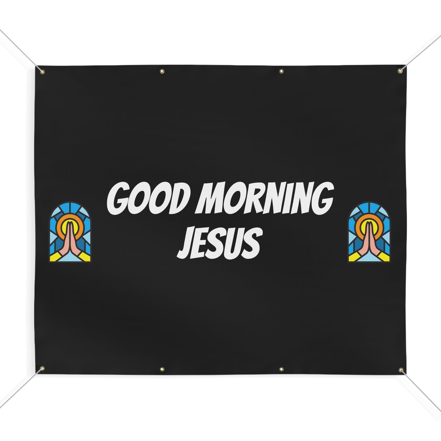 Matte Banner - BLACK