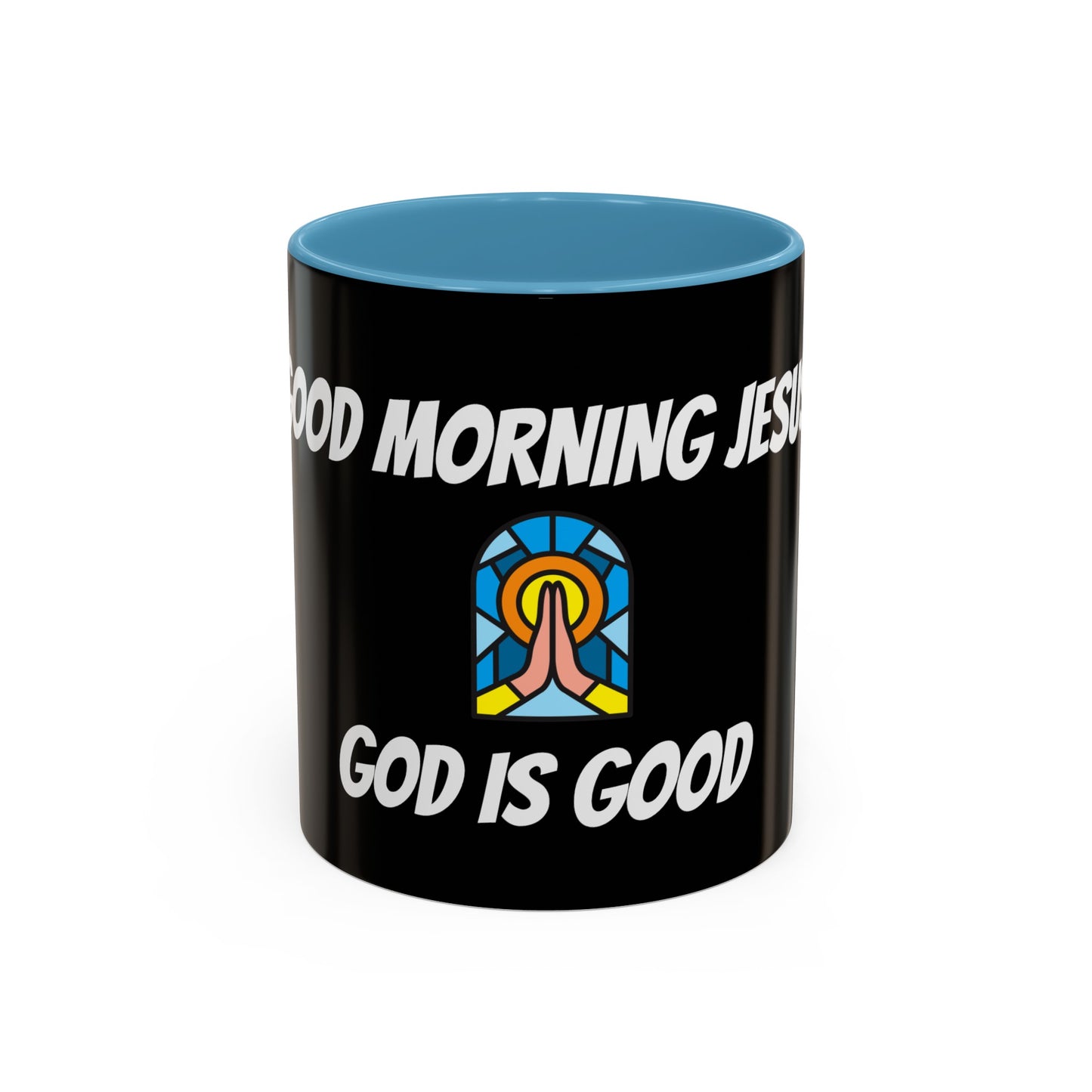 Accent Coffee Mug (11, 15oz) - BLACK