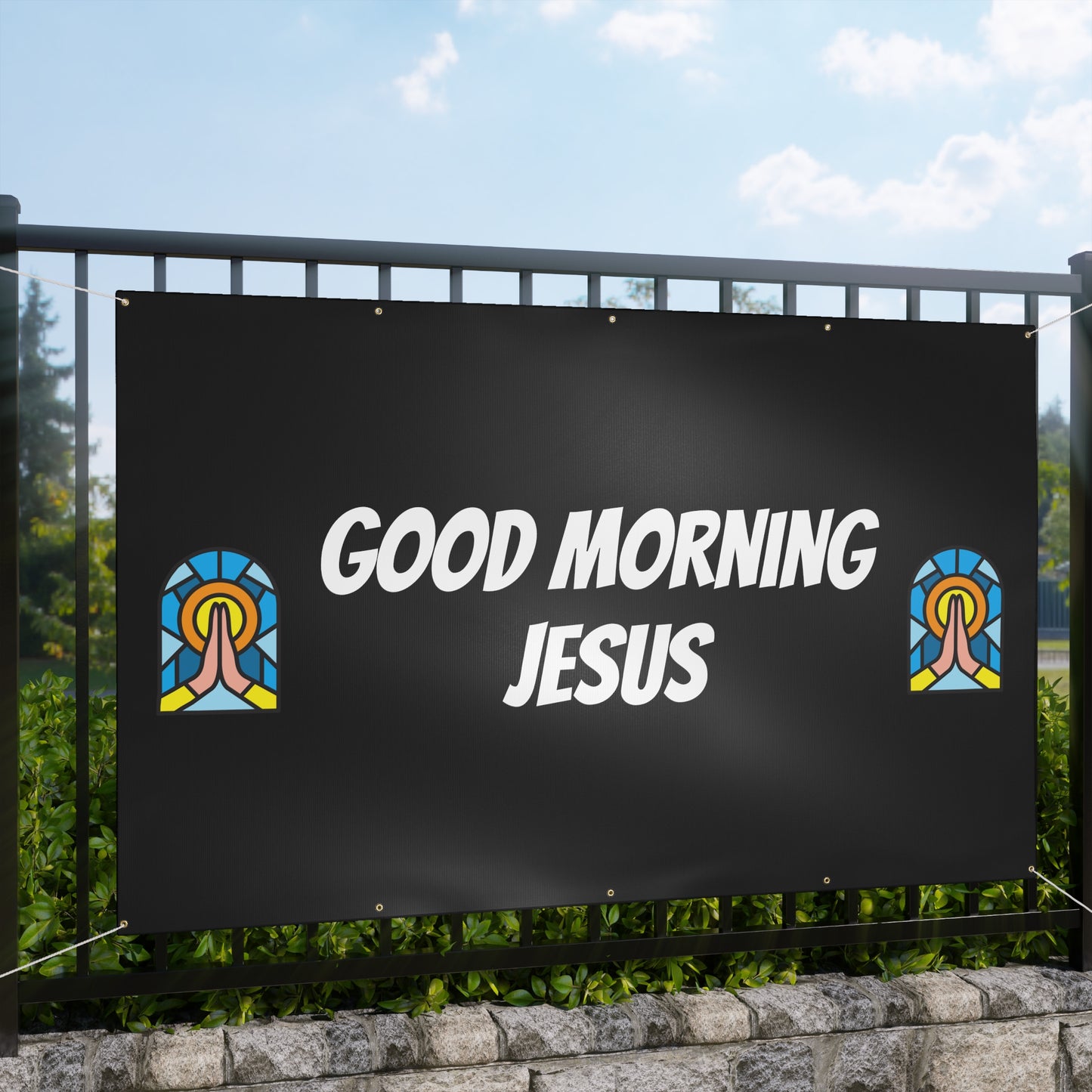Matte Banner - BLACK