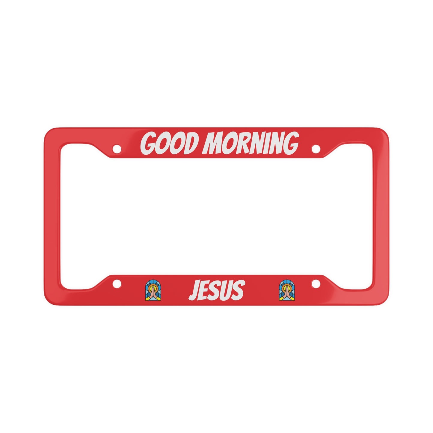 License Plate Frame - RED