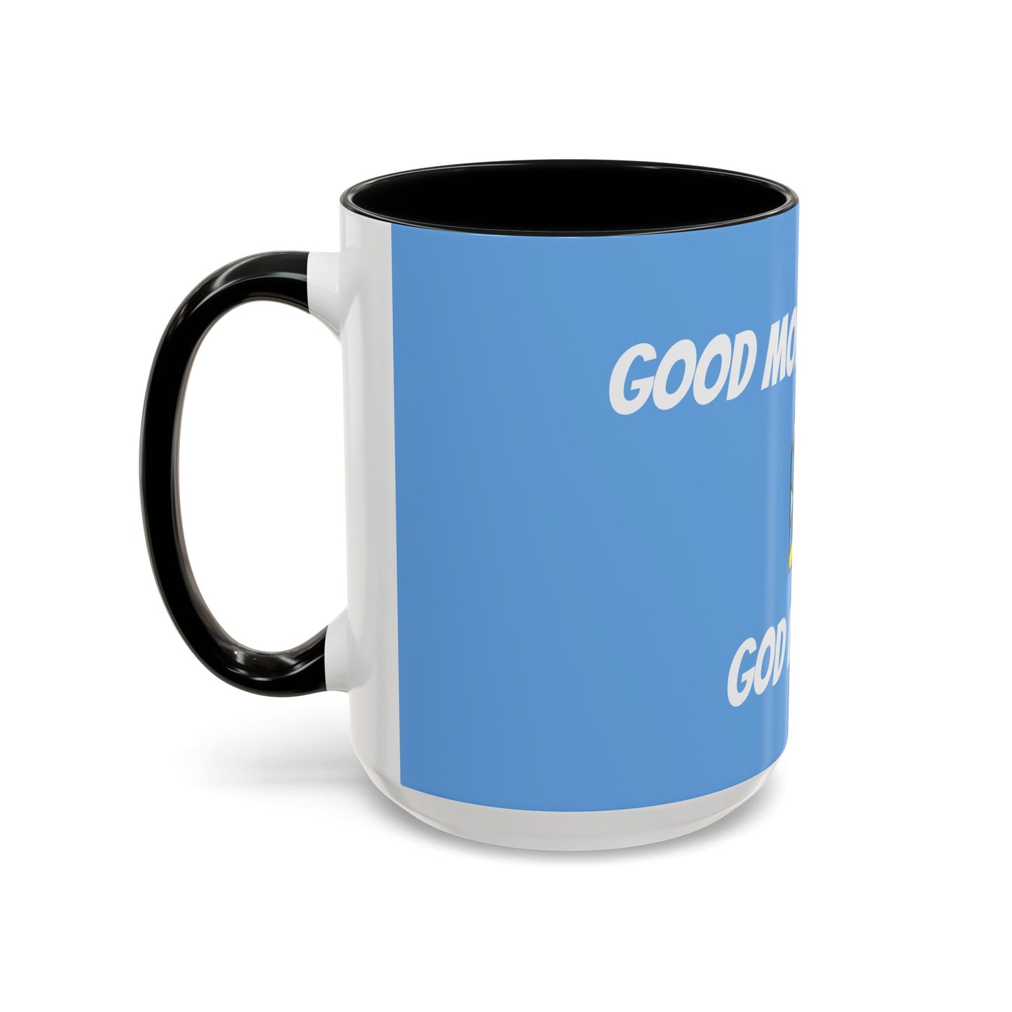 Accent Coffee Mug (11, 15oz) - BABY BLUE