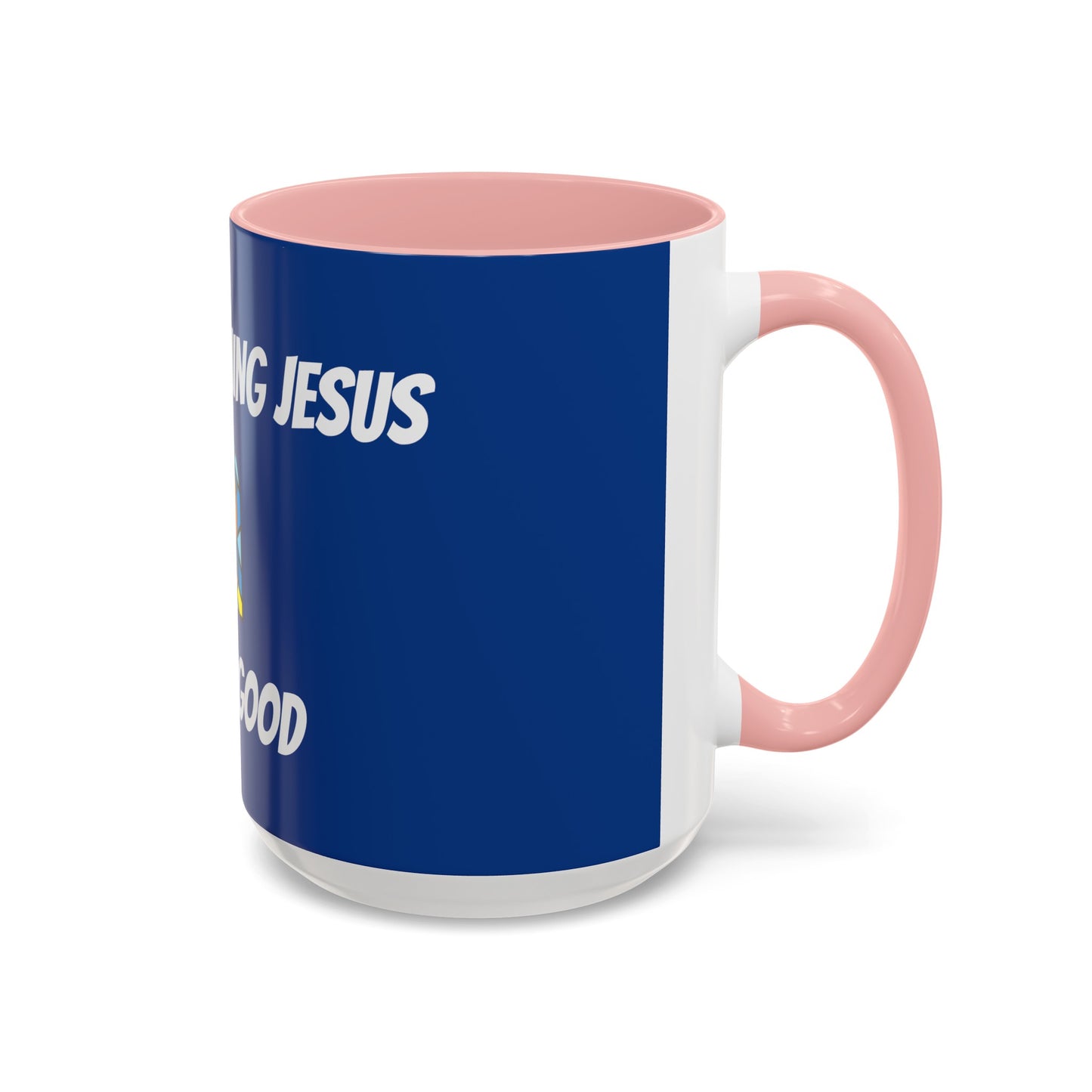 Accent Coffee Mug (11, 15oz) - DARK BLUE