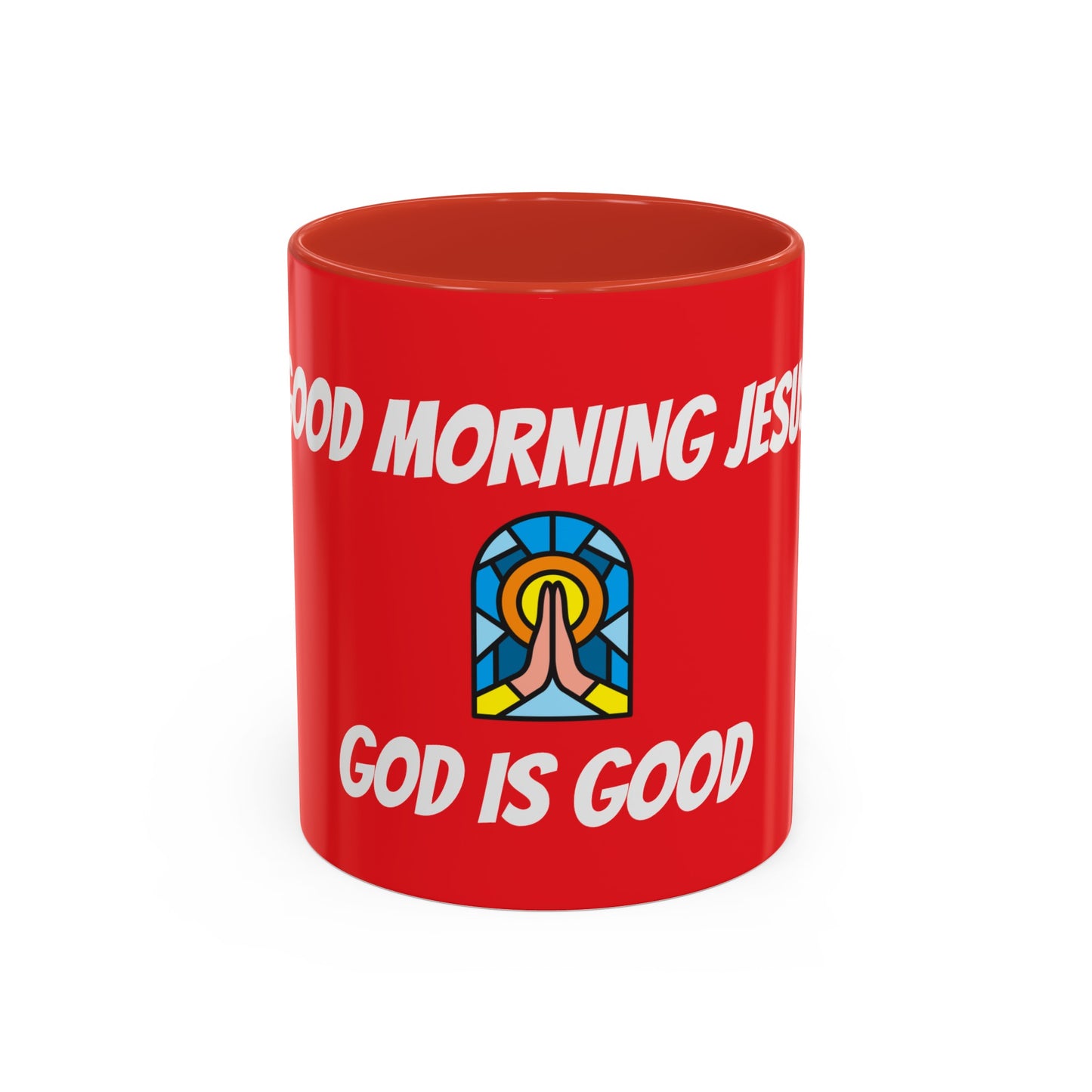 Accent Coffee Mug (11, 15oz) - RED