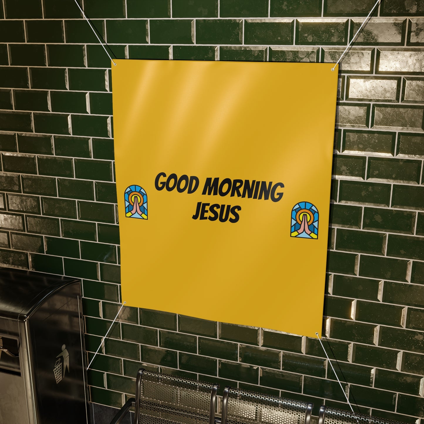 Matte Banner - YELLOW
