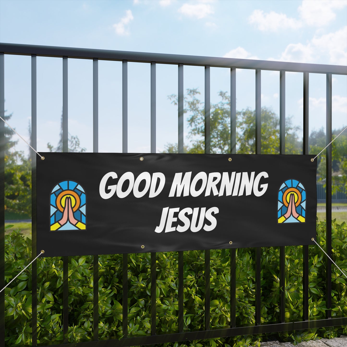 Matte Banner - BLACK
