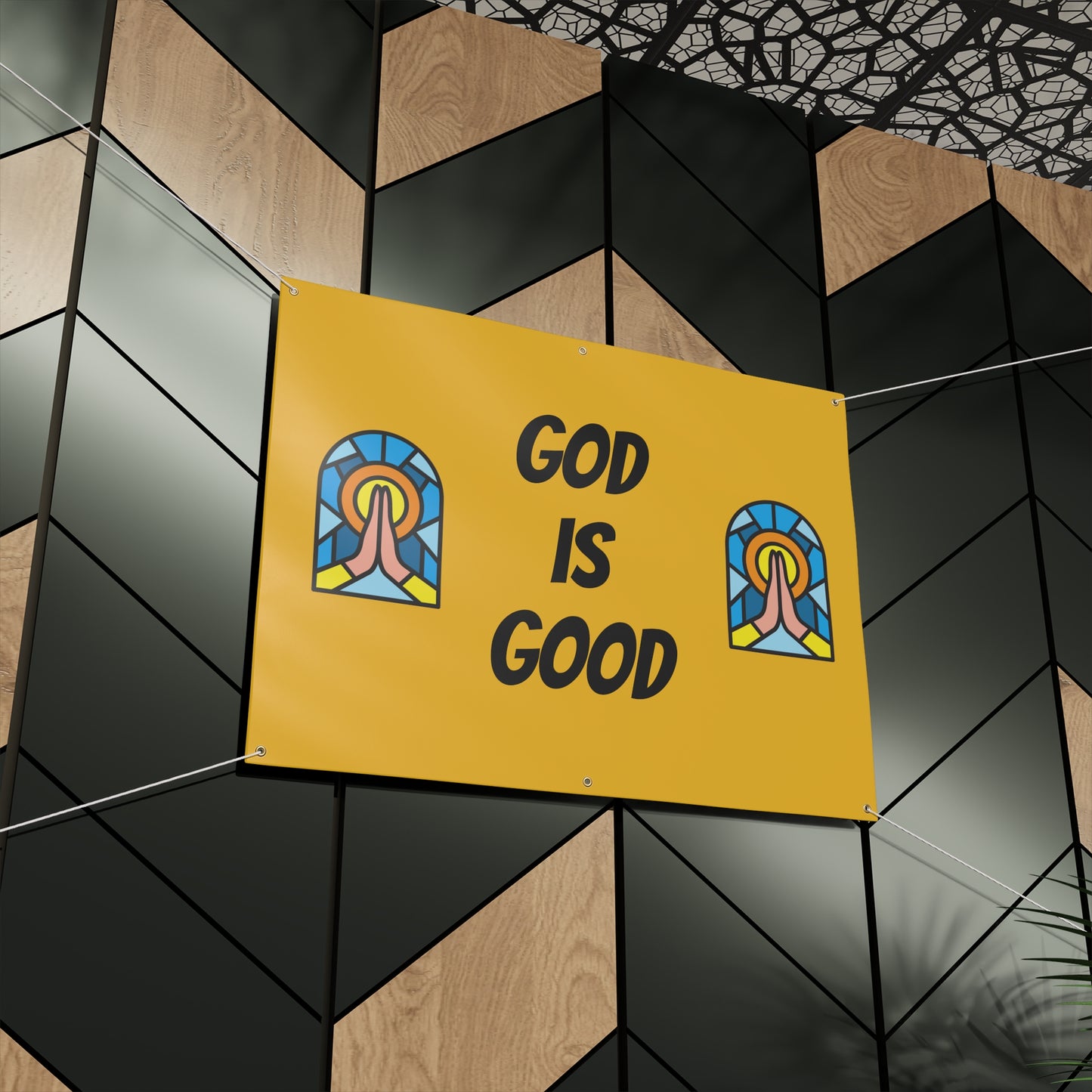 Matte Banner - YELLOW