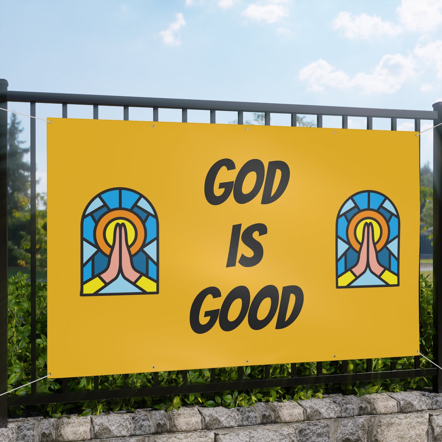 Matte Banner - YELLOW
