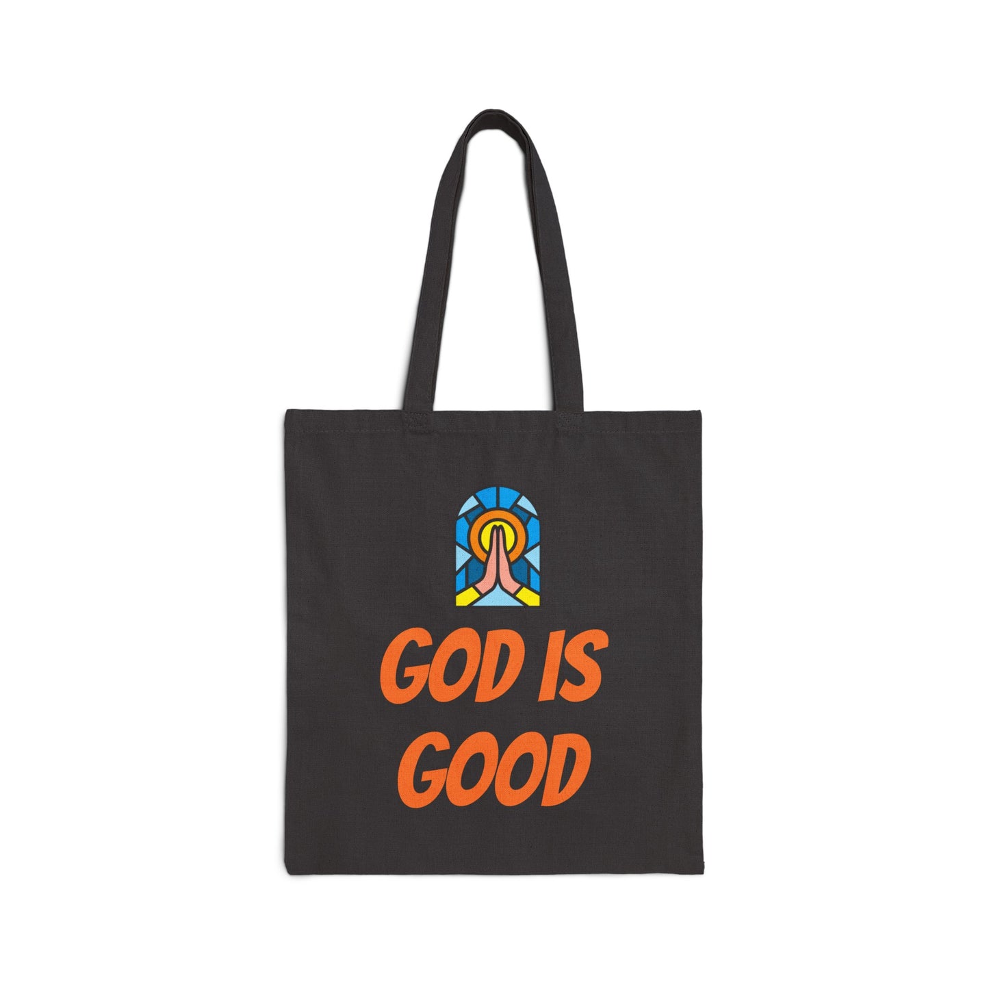 Cotton Canvas Tote Bag - GOOD MORNING JESUS