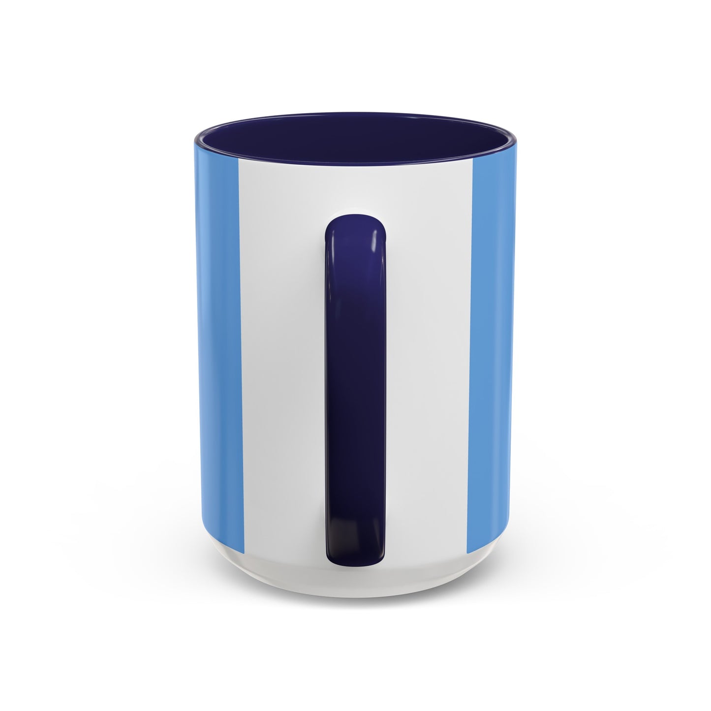 Accent Coffee Mug (11, 15oz) - BABY BLUE