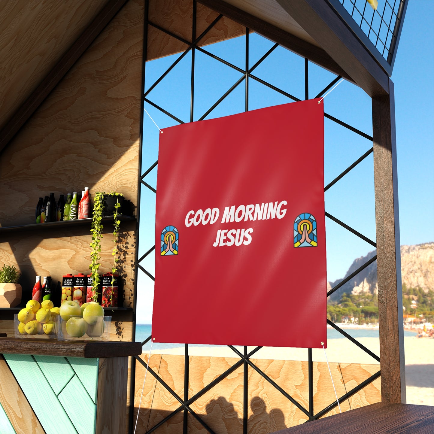 Matte Banner - RED