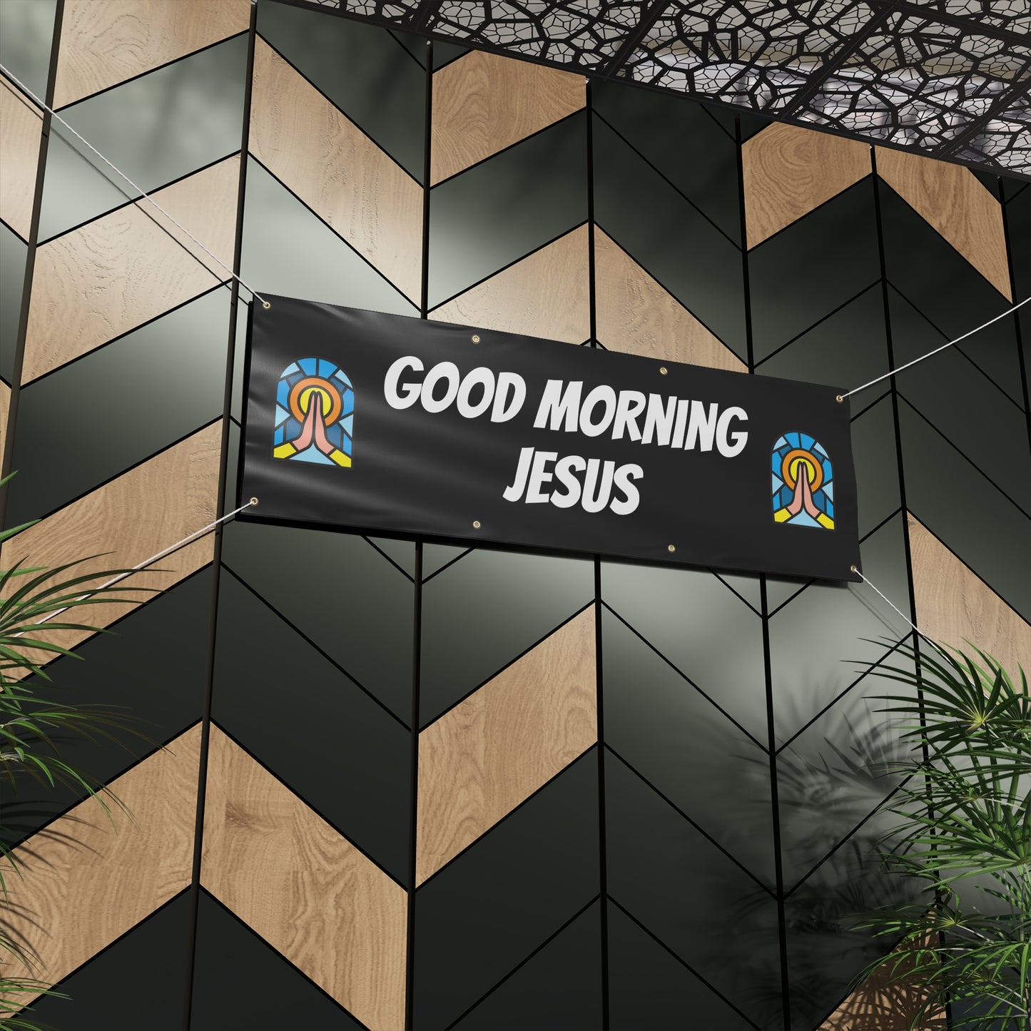 Matte Banner - BLACK